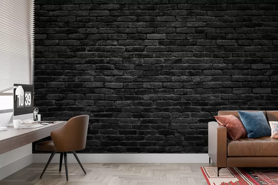 Fototapeedid Must telliskivi tapeet u53027