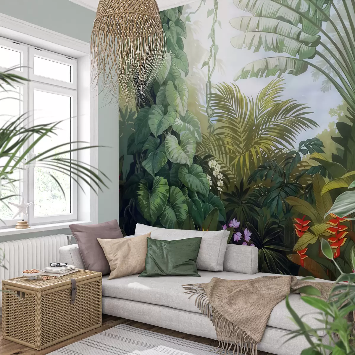 Fototapeedid Hele troopiline mets u02708