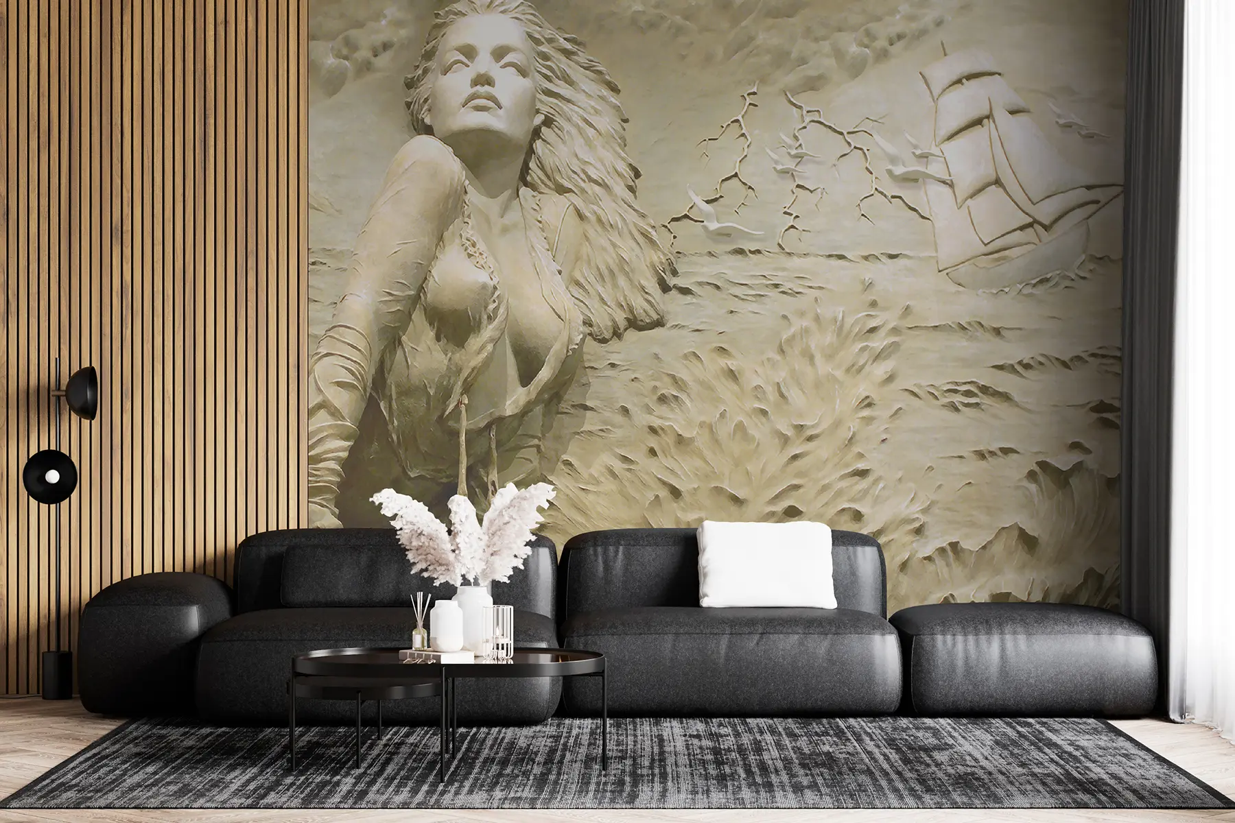 Fototapeedid Merineitsi kivil u08057