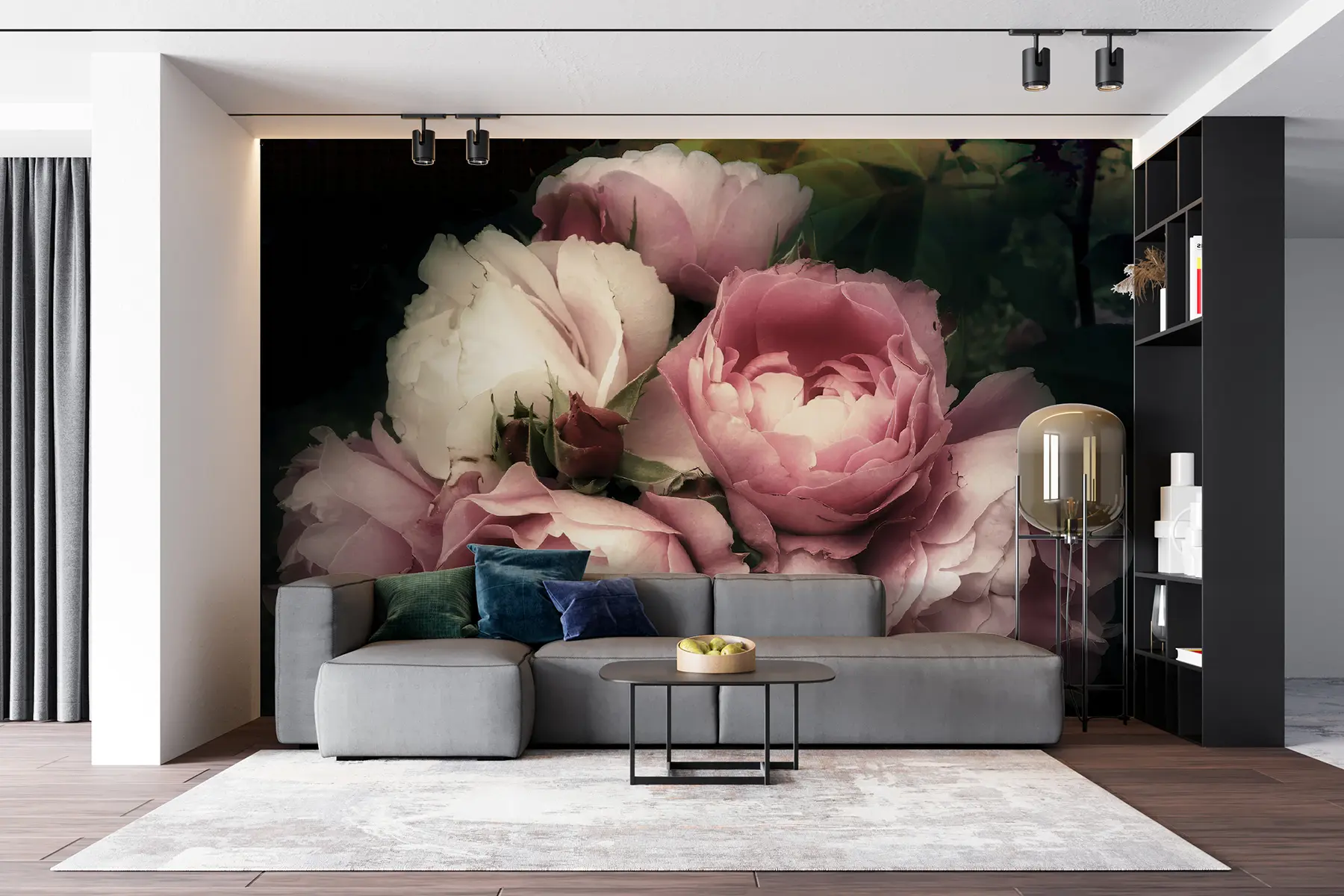 Fototapeedid Õrnroosad pojengid u08062