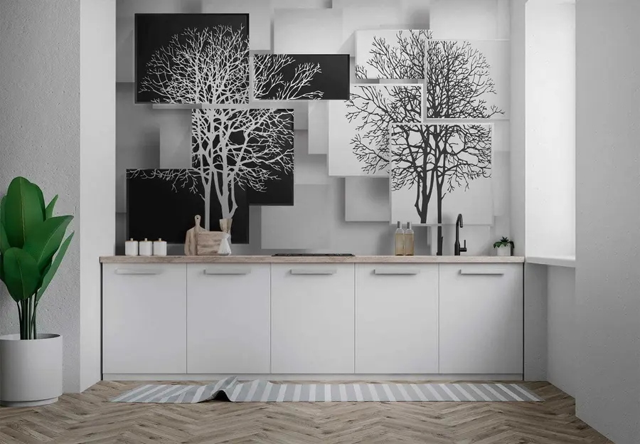 Fototapeedid Yin Yani puu u09369