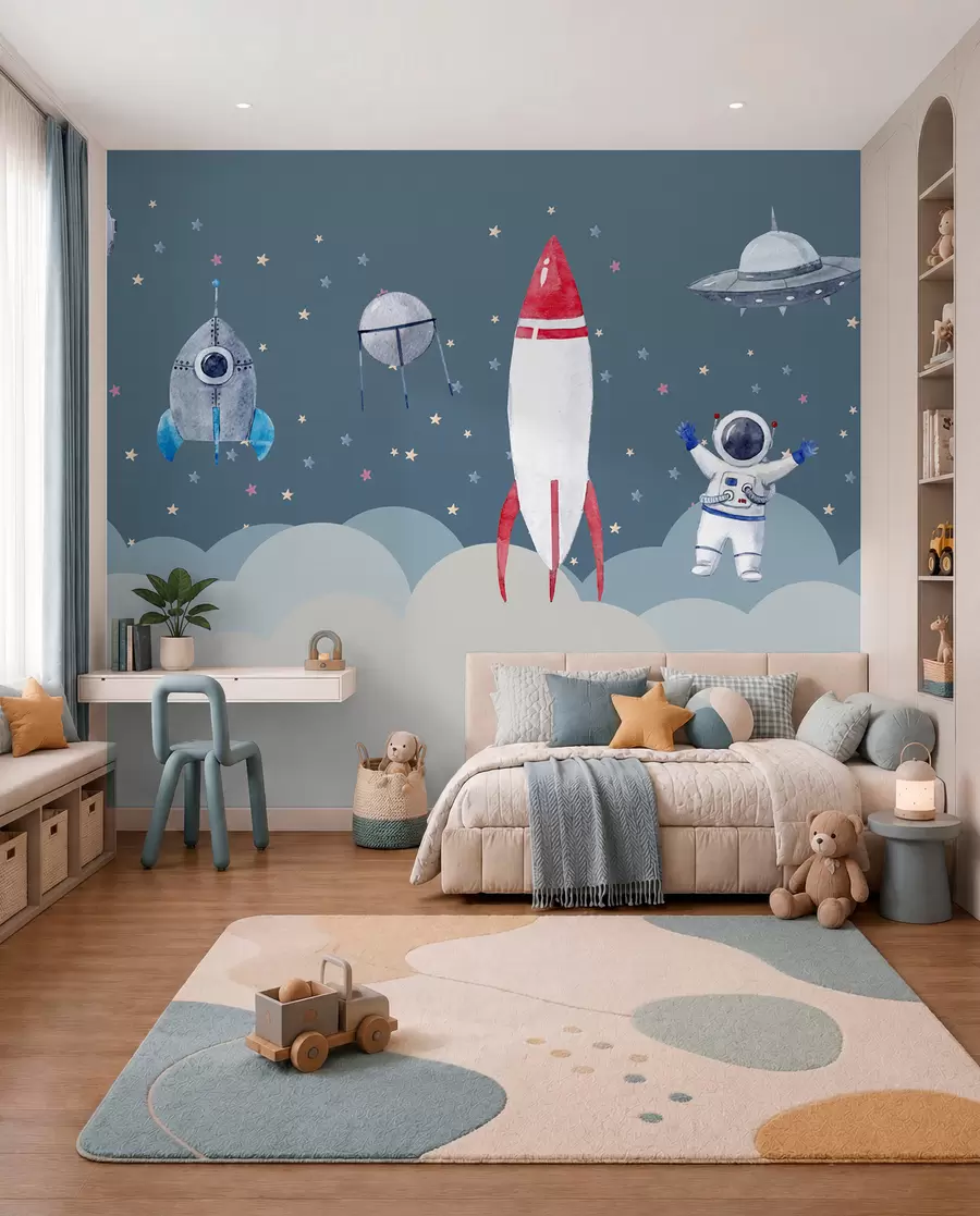 Fototapeedid Väike astronaudimeeskond u09813