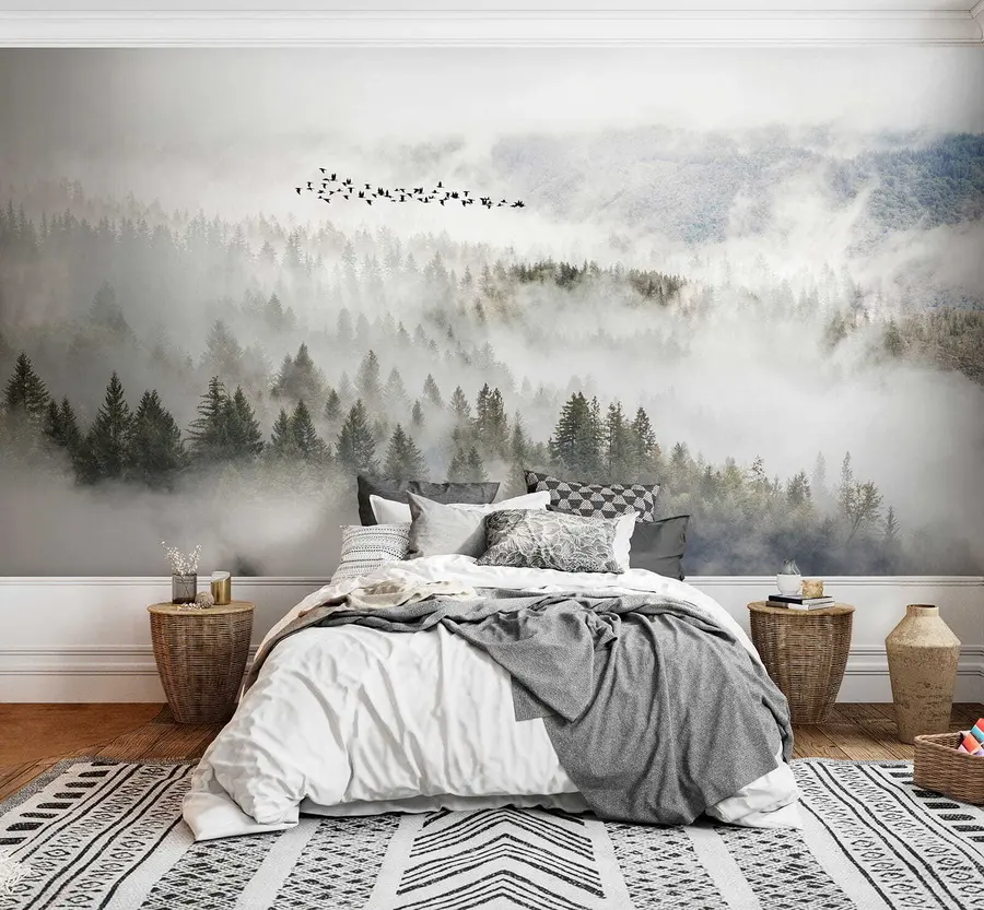 Fototapeedid Udumets ja linnud u13823