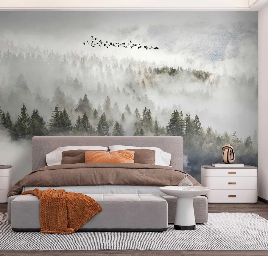 Fototapeedid Udumets ja linnud u13823