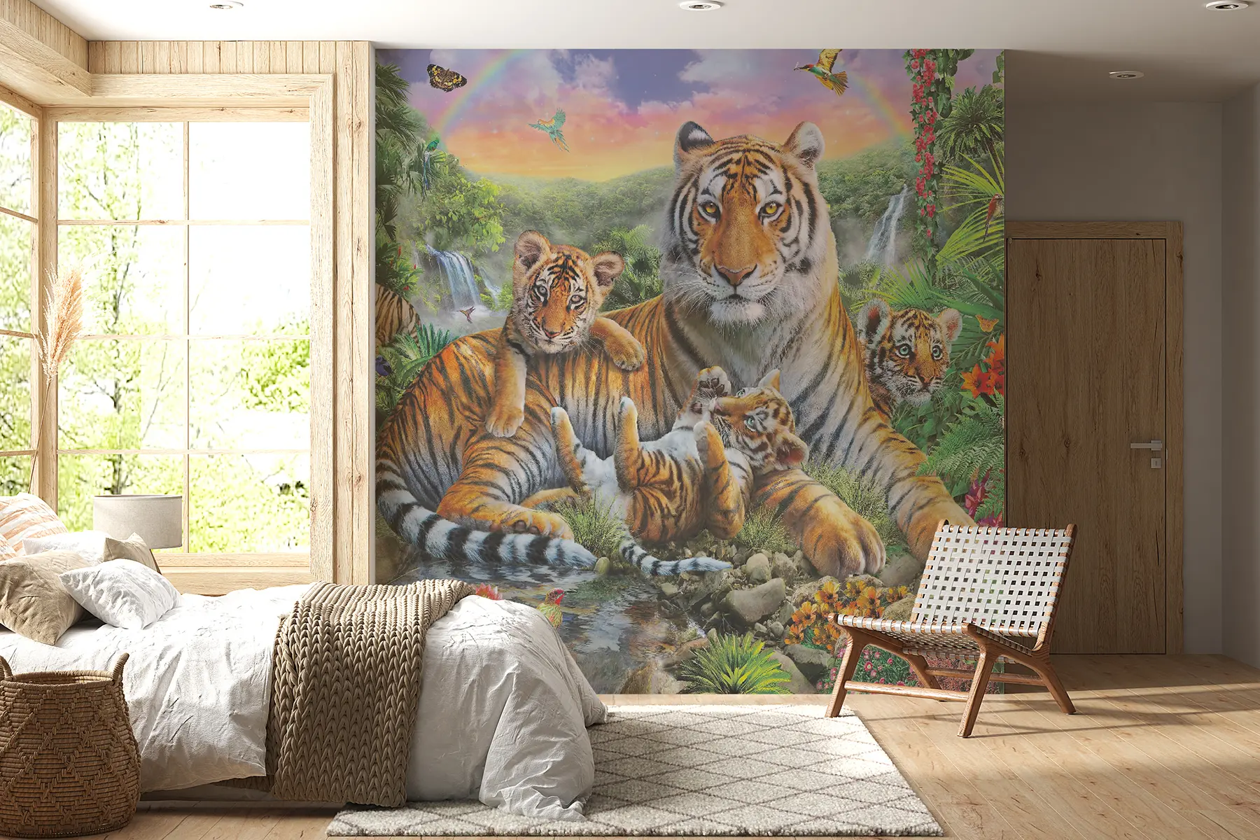 Fototapeedid Tiigri perekond u18516