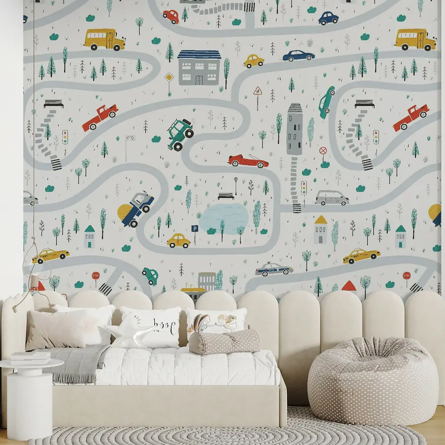 Fototapeedid Autode labürint u19938