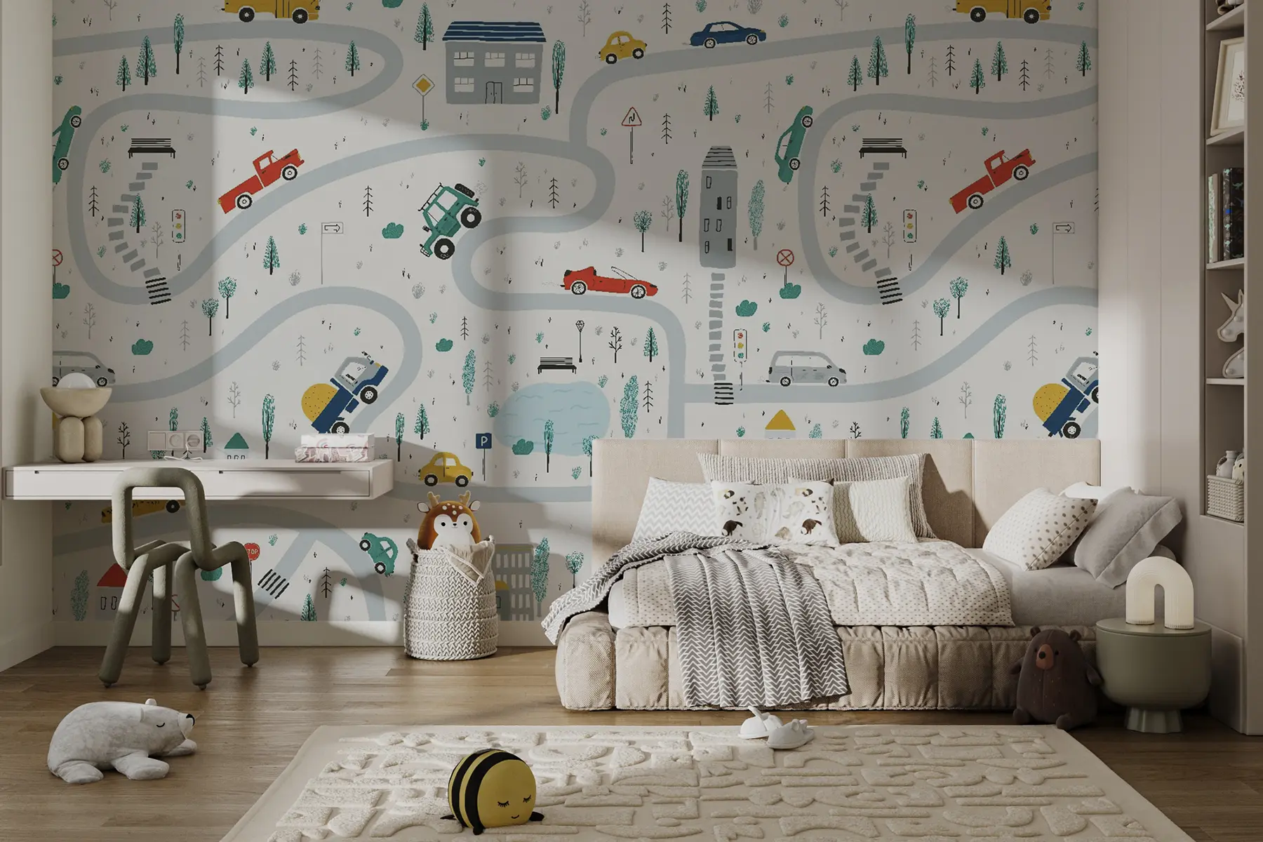 Fototapeedid Autode labürint u19938