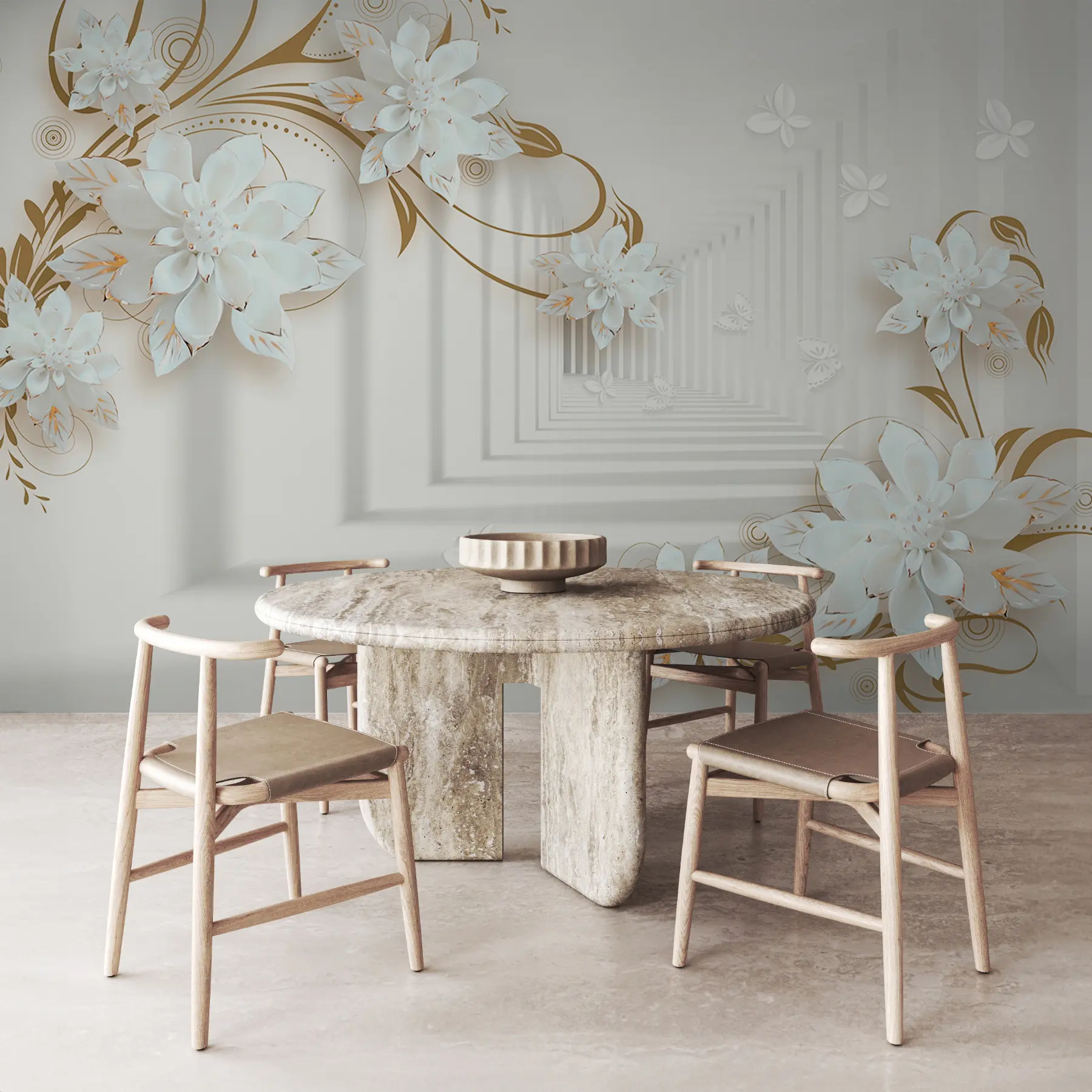 Fototapeedid Lilled tunnelis u21861