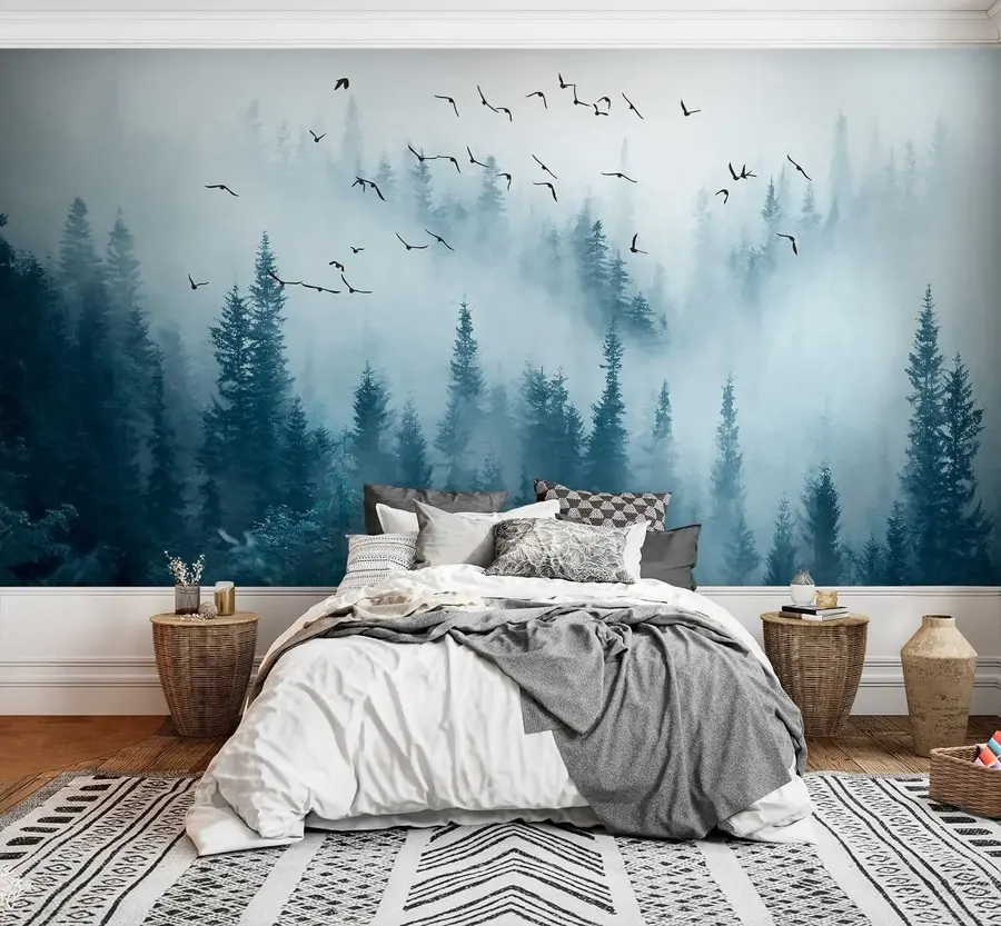 Fototapeedid Mets udus ja linnud u22288