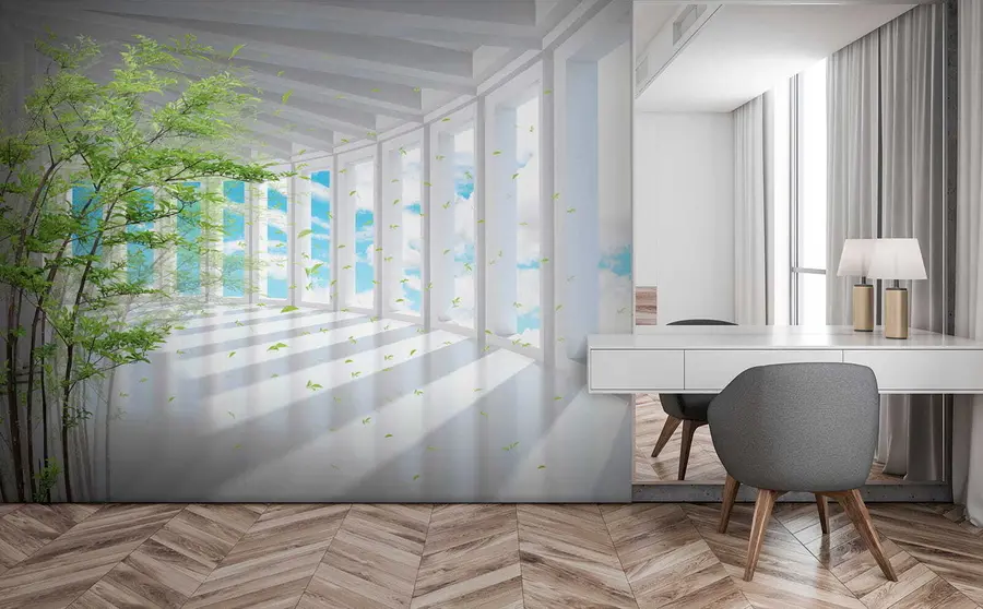 Fototapeedid Pilvevaatega tunnel u29922