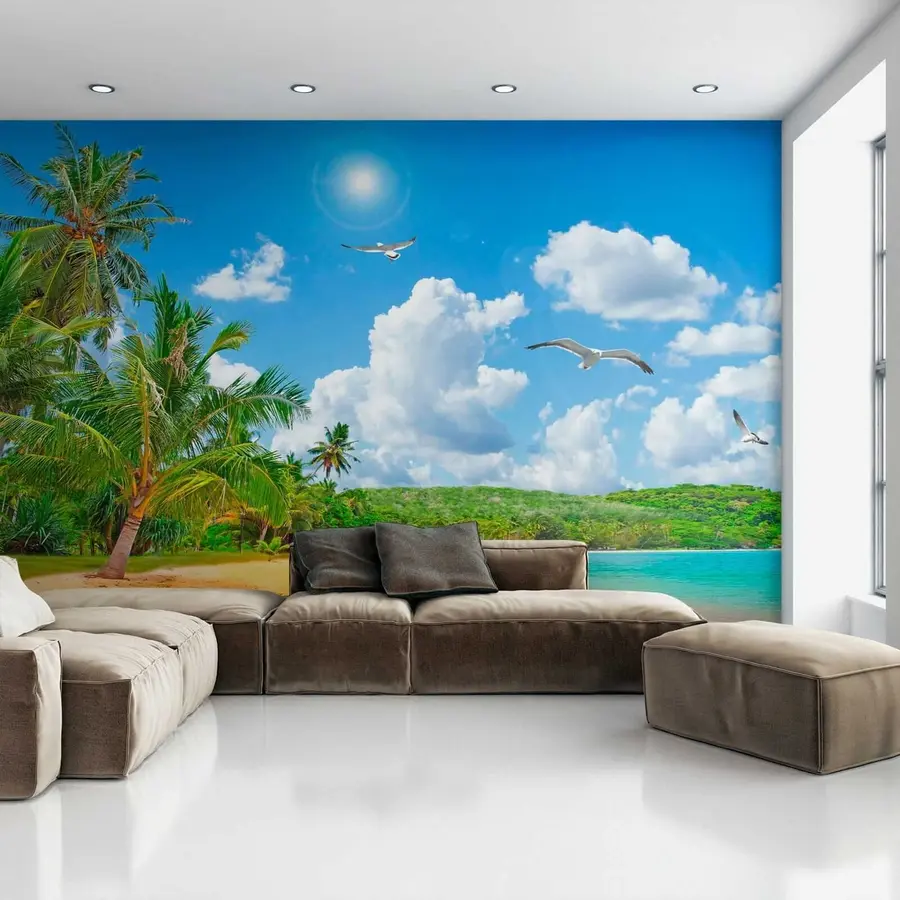 Fototapeedid Palmid kaldal u31410