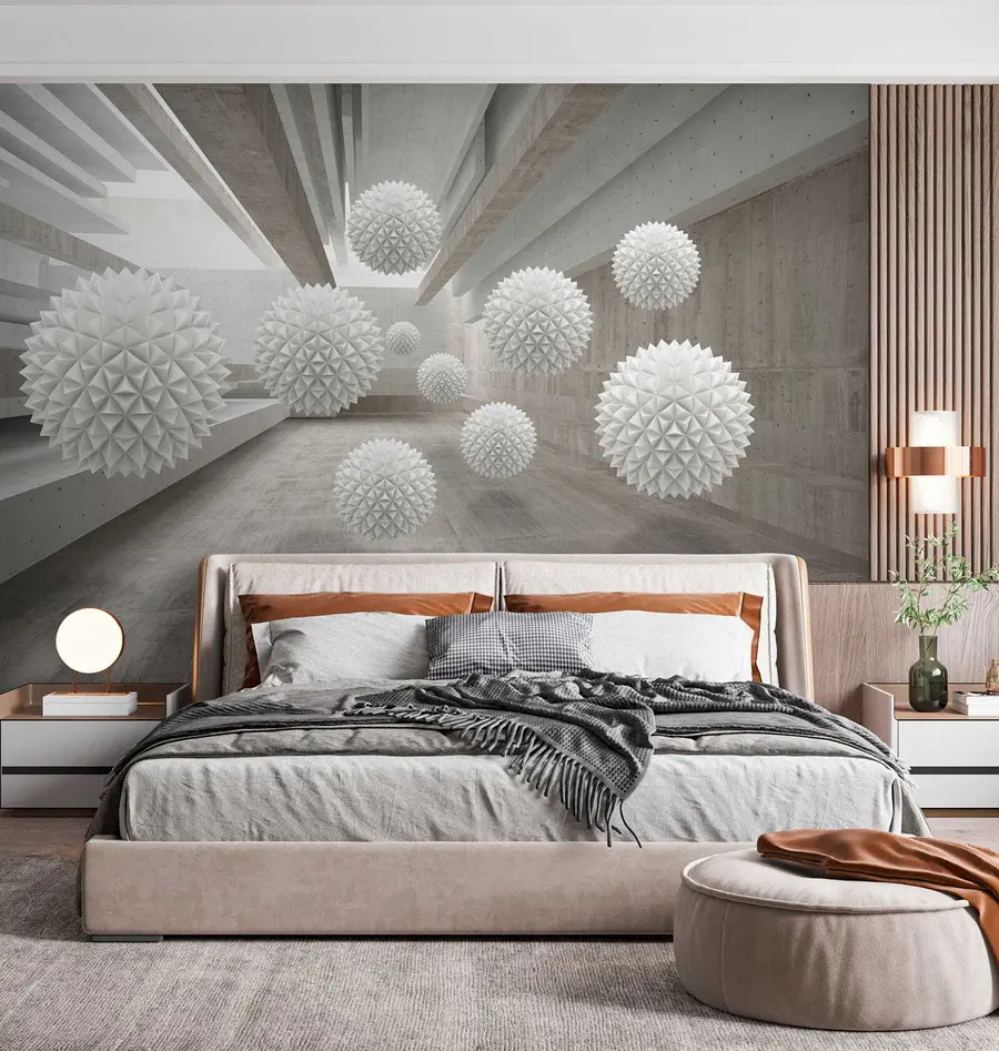 Fototapeedid Õhus hõljuvad kerad u34969