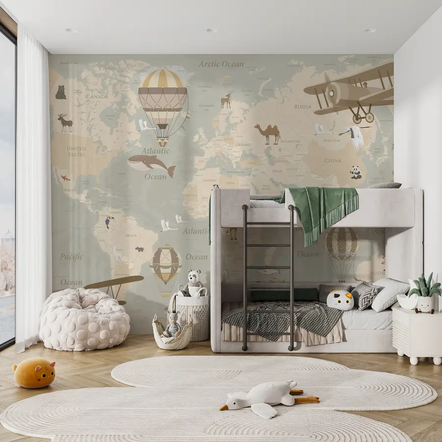 Pilt Laste maailmakaart u36066