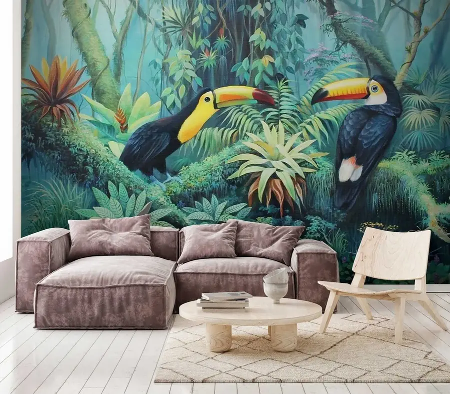 Fototapeedid Tukanlased džunglis u36358