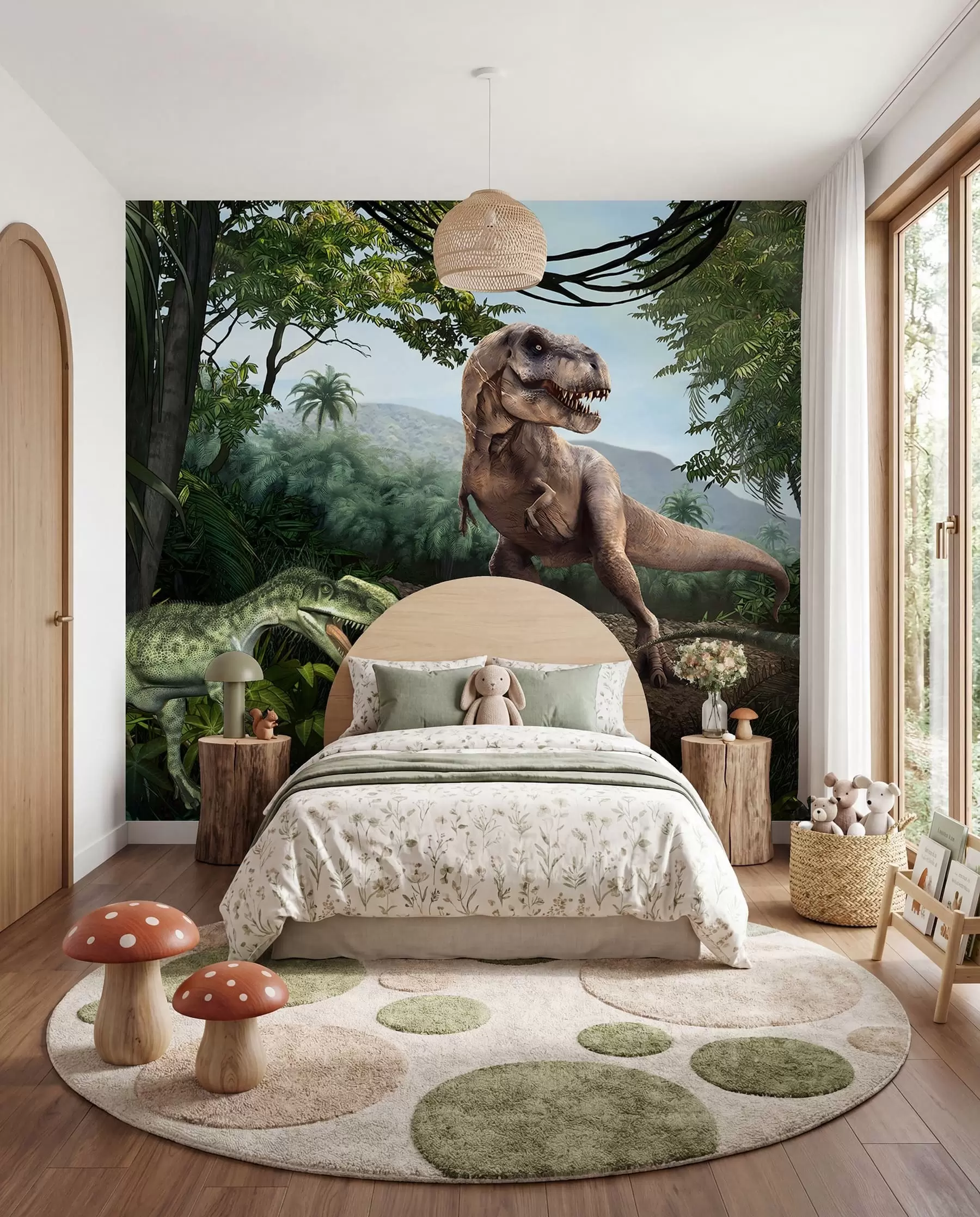 Fototapeedid Dinosaurused džunglis u36756