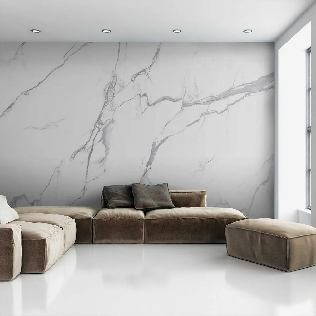 Fototapeedid Valge marmor u42049