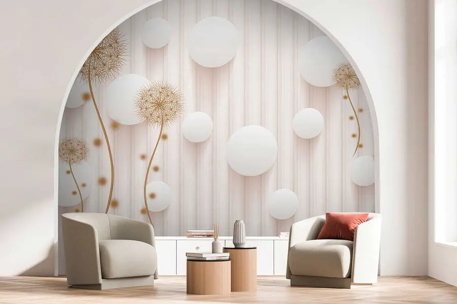 Fototapeedid Pallid ja võililled u52503