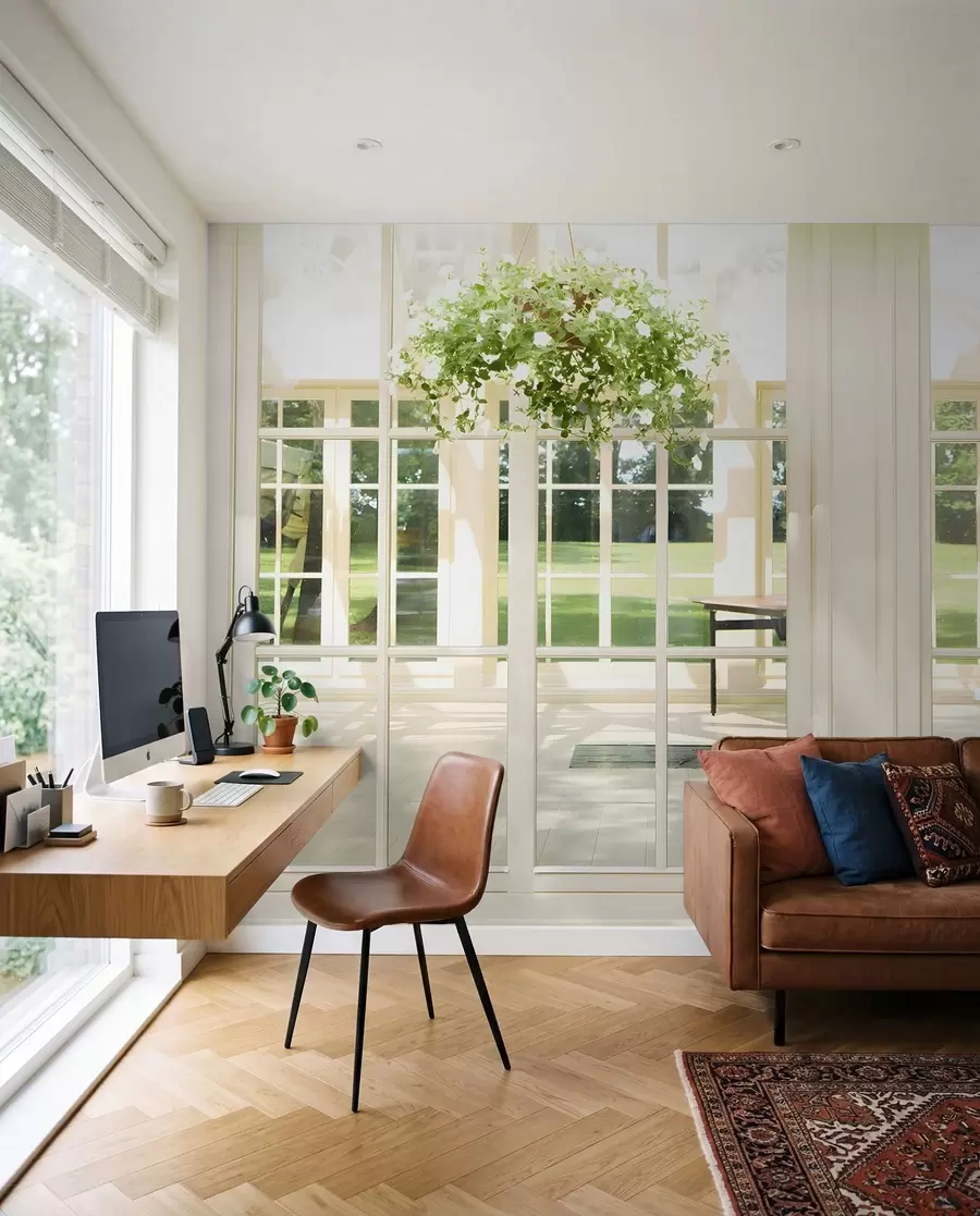 Fototapeedid Päikeseline talveaed u52614
