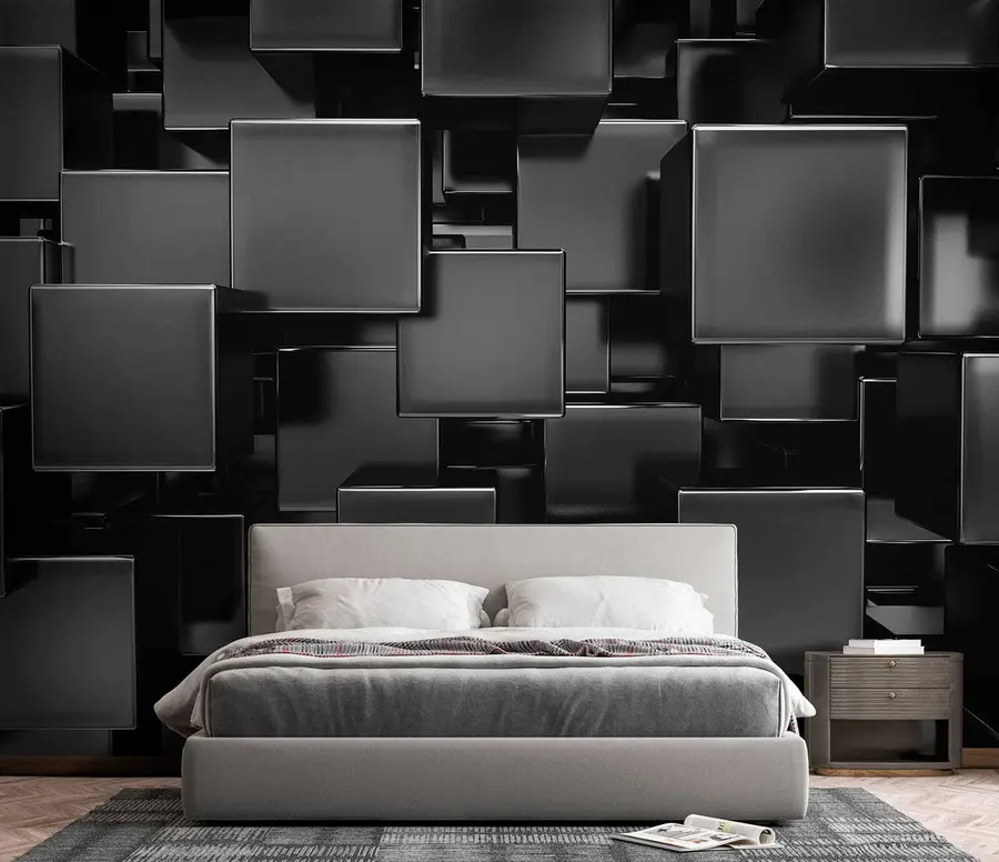 Fototapeedid Anodeeritud titaankuubikud u53412