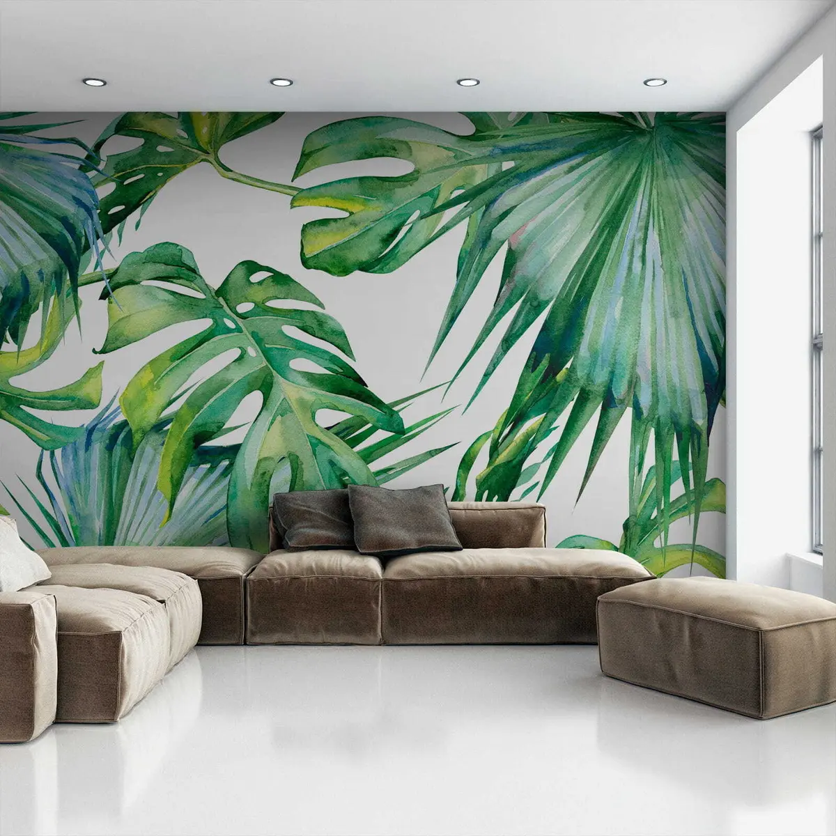 Fototapeedid Mahlased palmilehed u53522