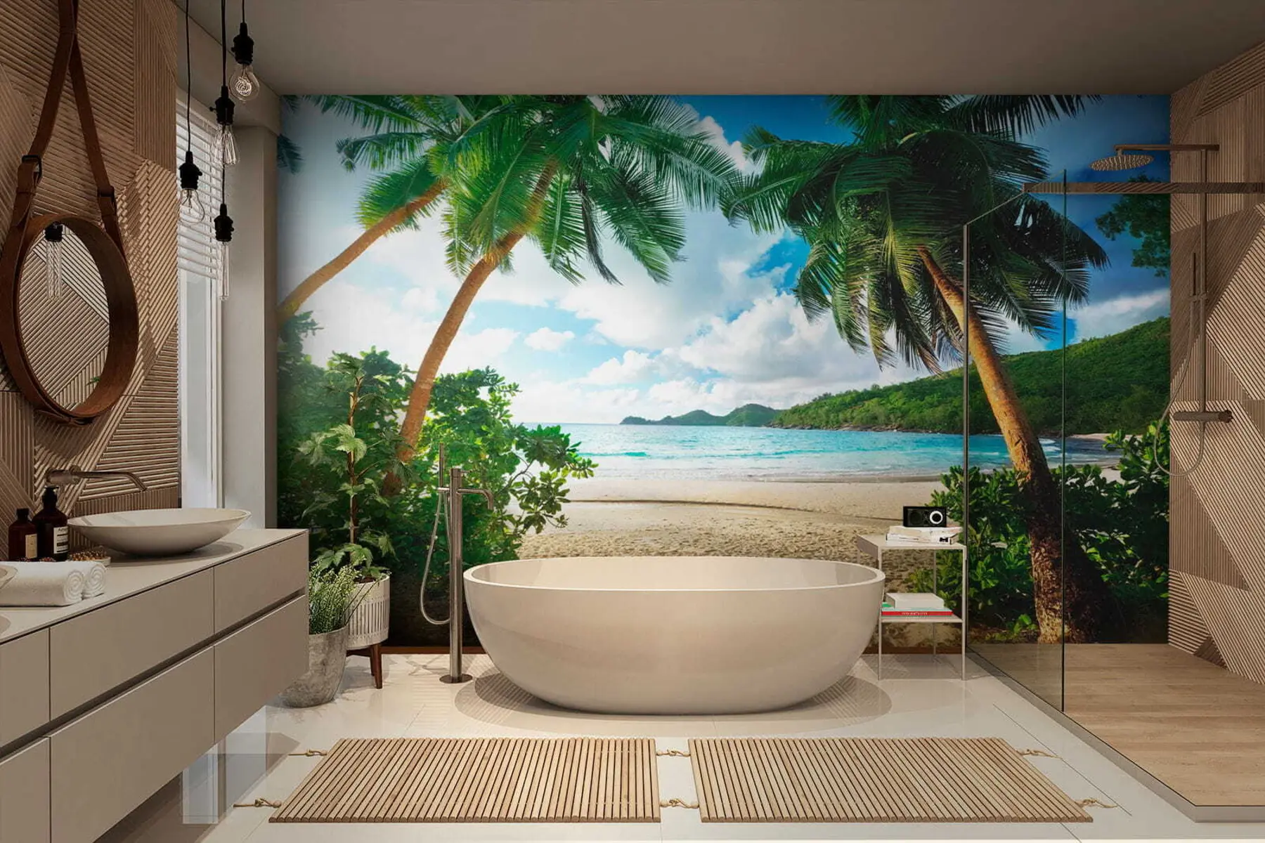 Fototapeedid Puhka palmide all u53753