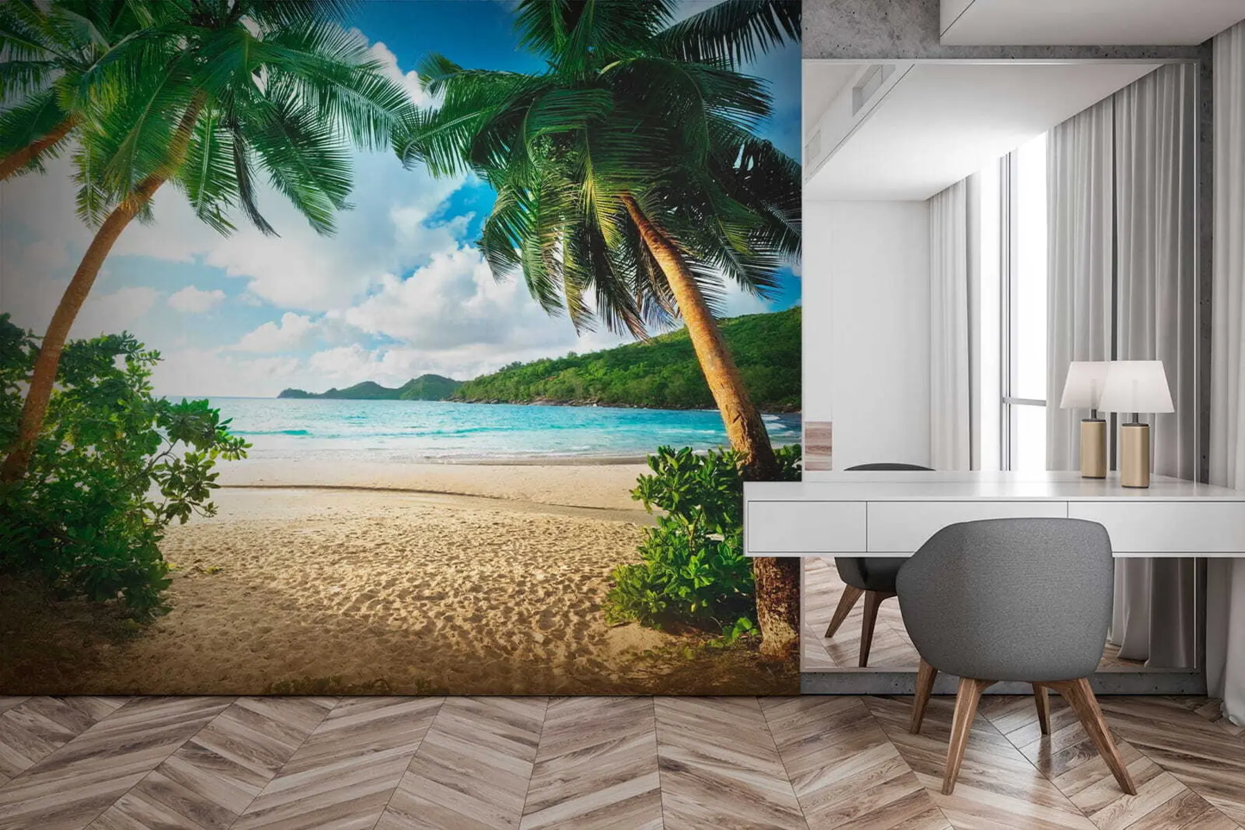 Fototapeedid Puhka palmide all u53753