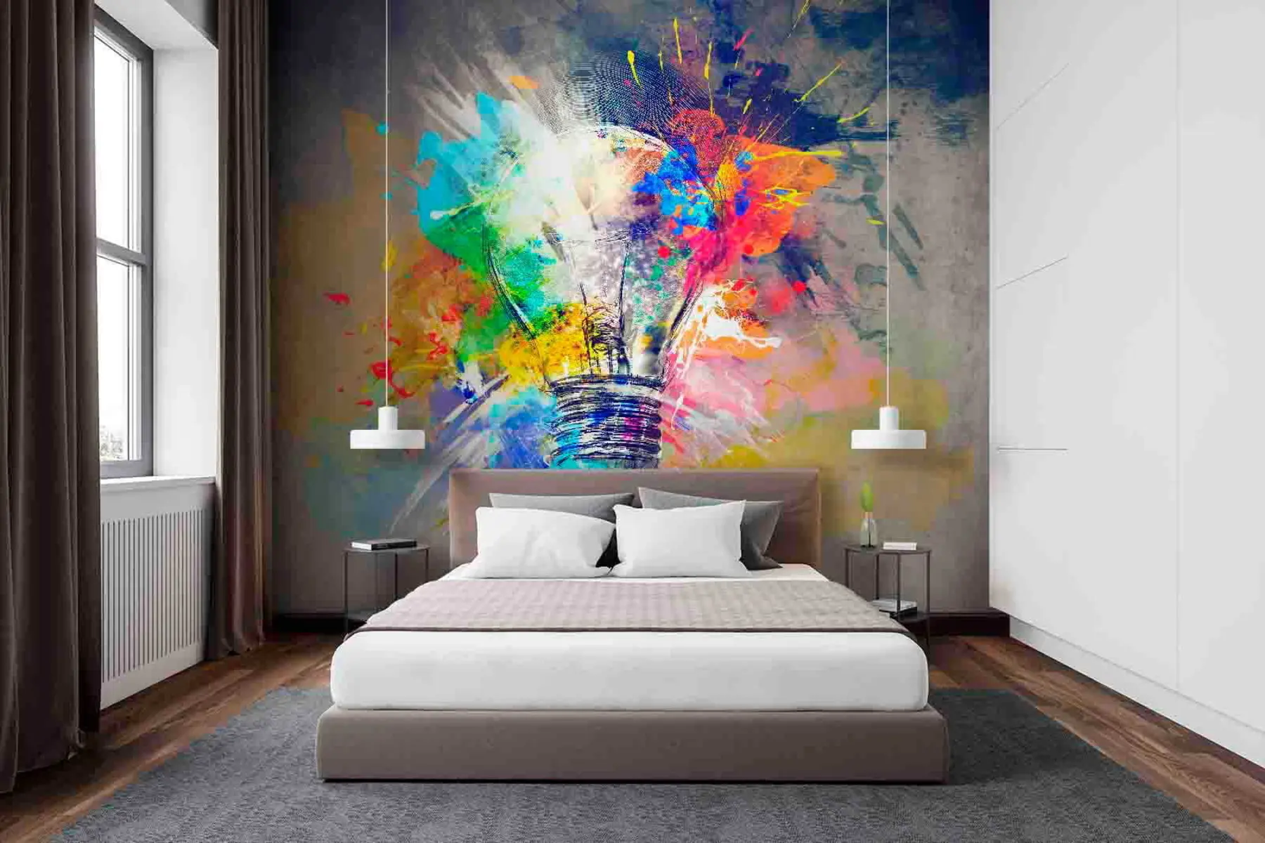 Fototapeedid Idee sünd, abstraktsioon u53882