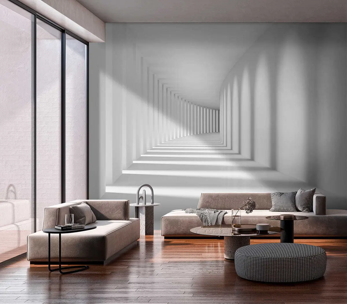 Fototapeedid Varjud tunnelis u55301