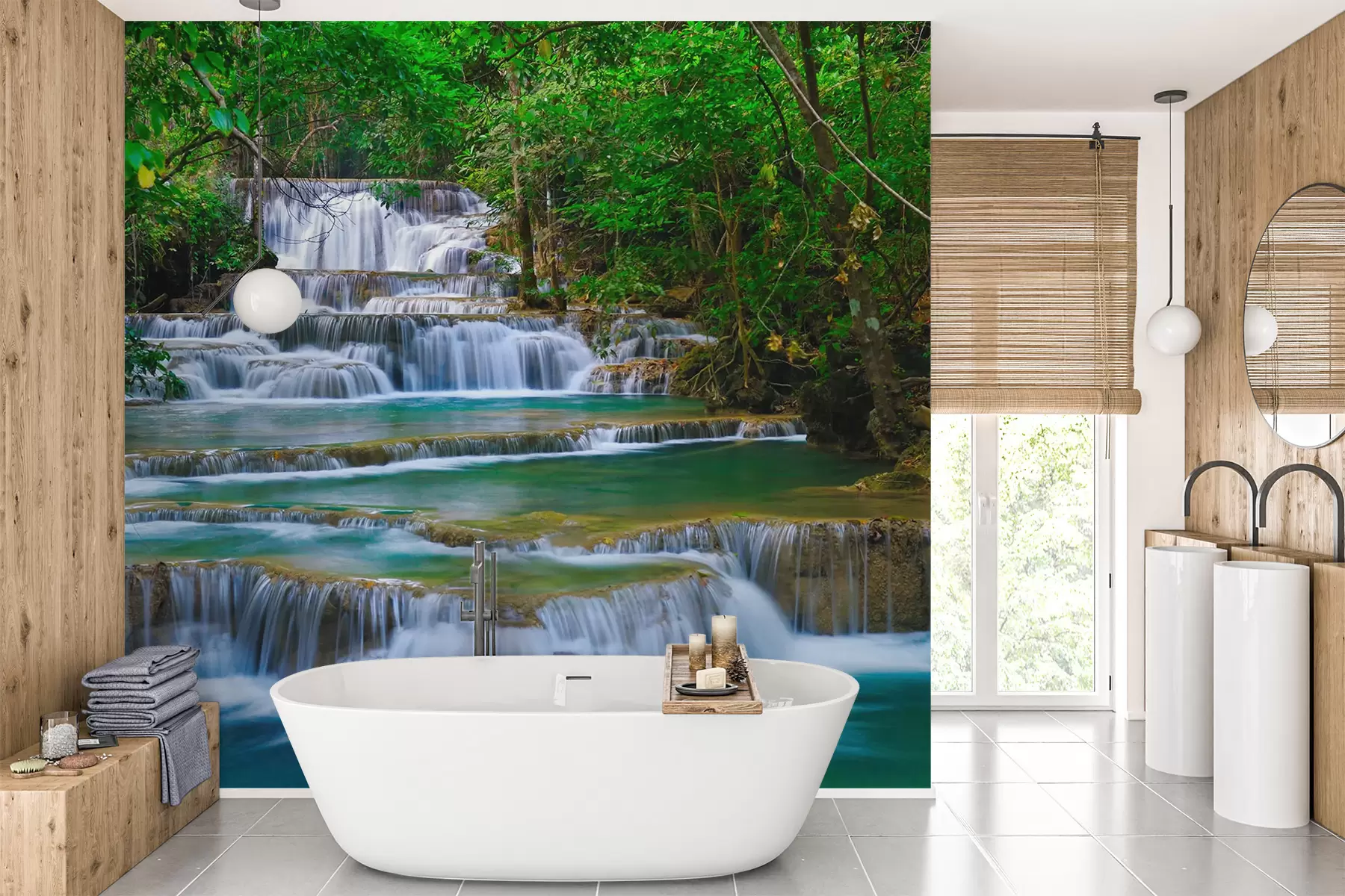 Fototapeedid Koht on hea u56038