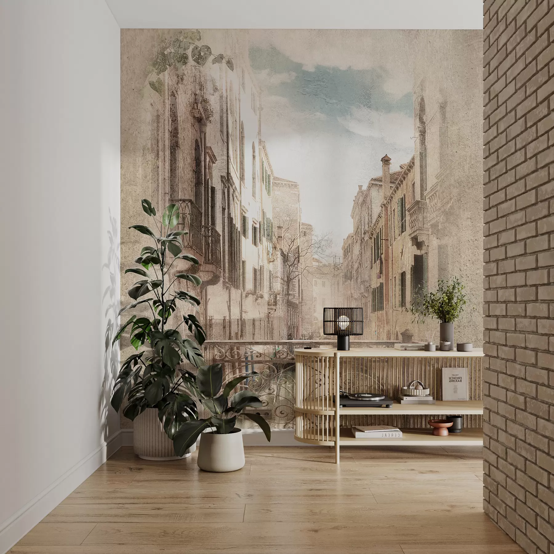 Fototapeedid Rõdu, Itaalia tänav u60320