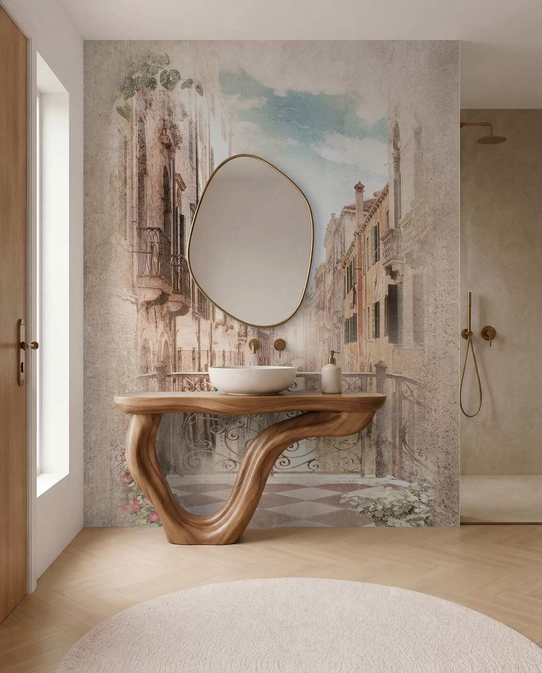 Fototapeedid Rõdu, Itaalia tänav u60320