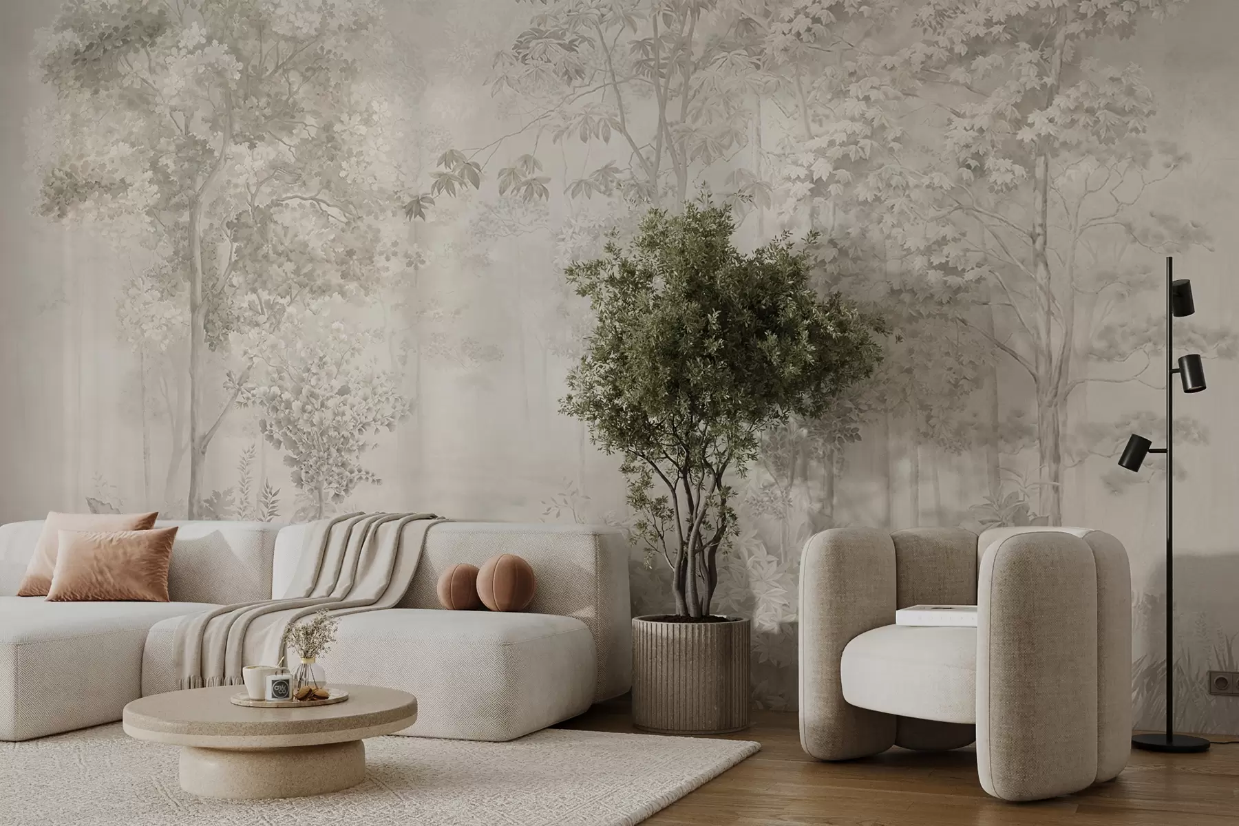 Fototapeedid Võluv mets u78448