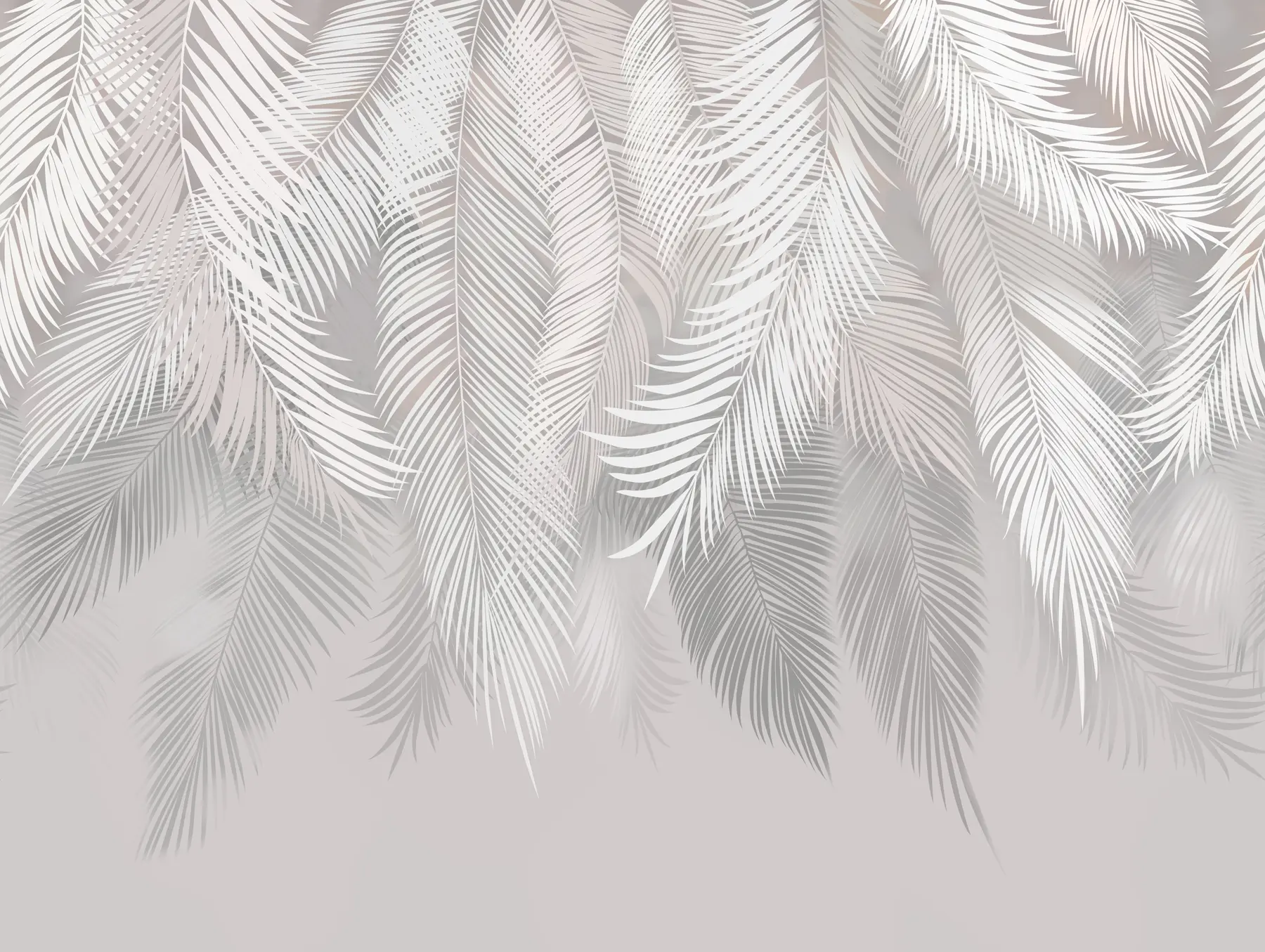 Fototapeedid Hallid palmilehed u48556