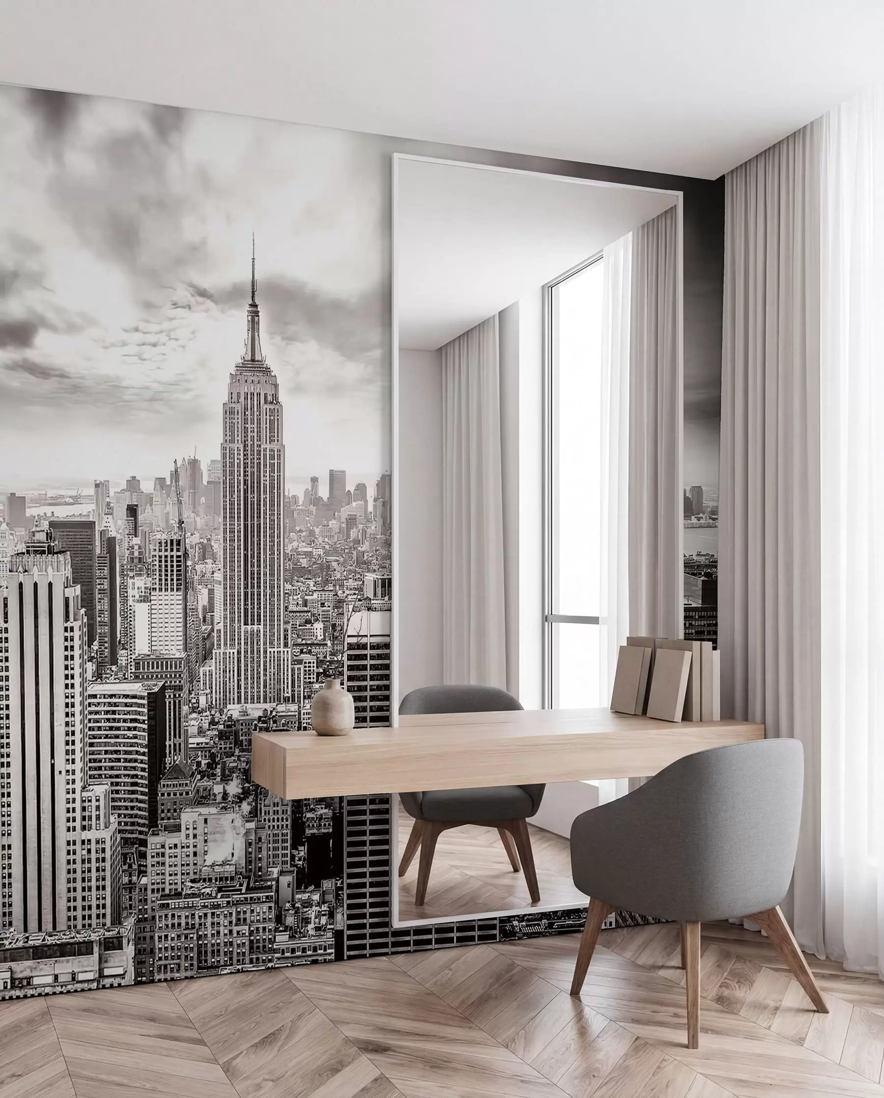 Fototapeedid Ühevärviline Manhattan u58762
