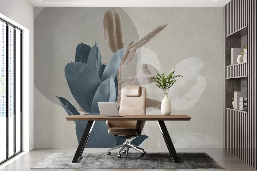 Fototapeedid Ficus grunge seina taustal u71334