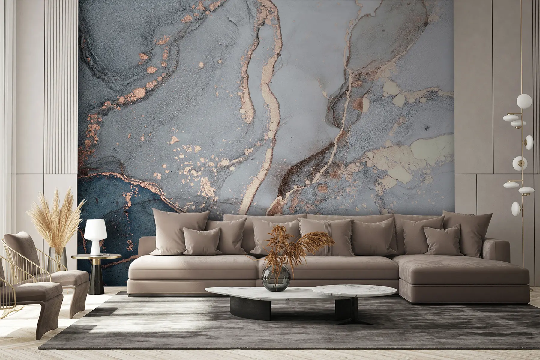 Fototapeedid Sinine marmor u24799