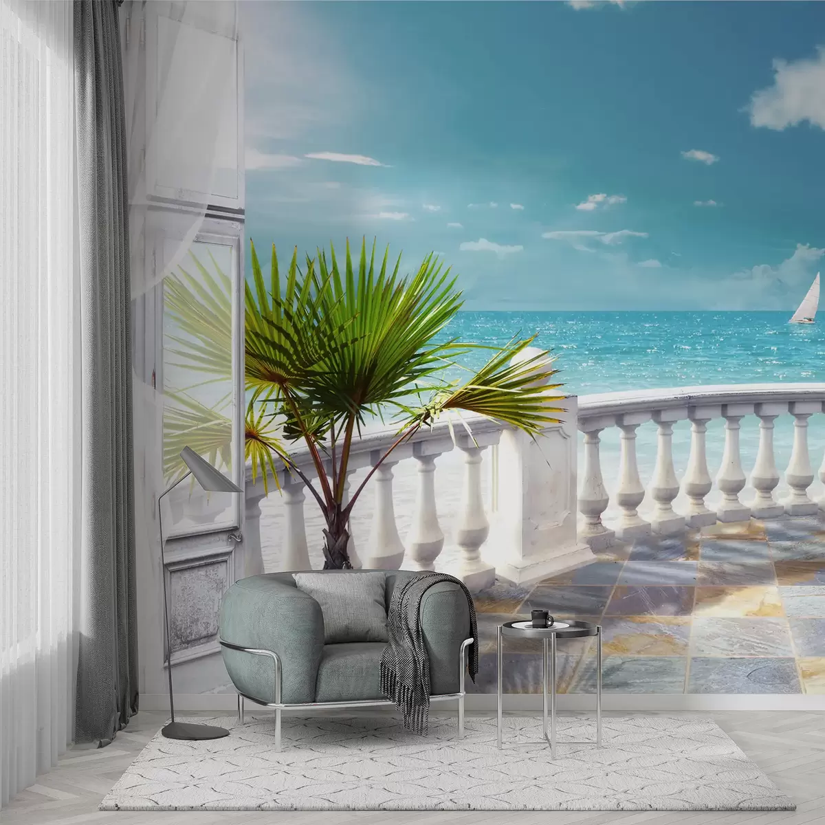 Fototapeedid Vesi, pilv ja taevas u26132