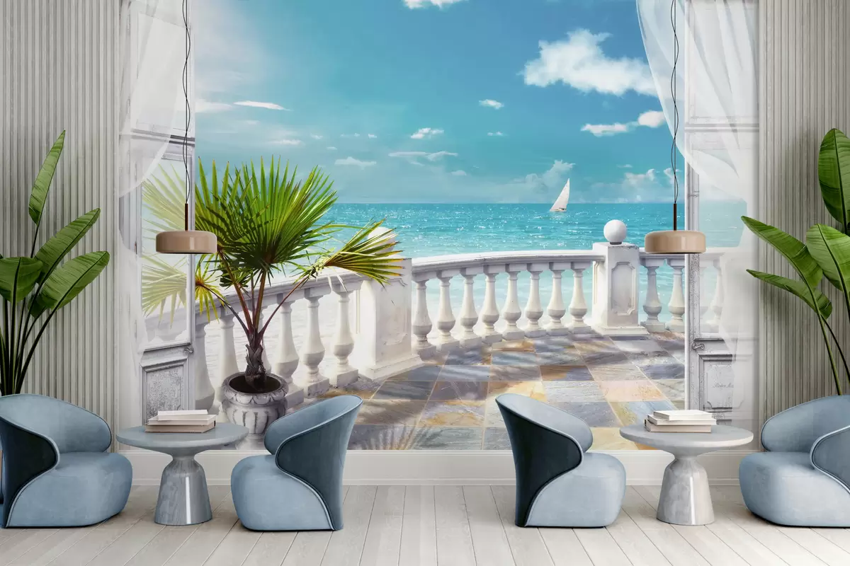 Fototapeedid Vesi, pilv ja taevas u26132