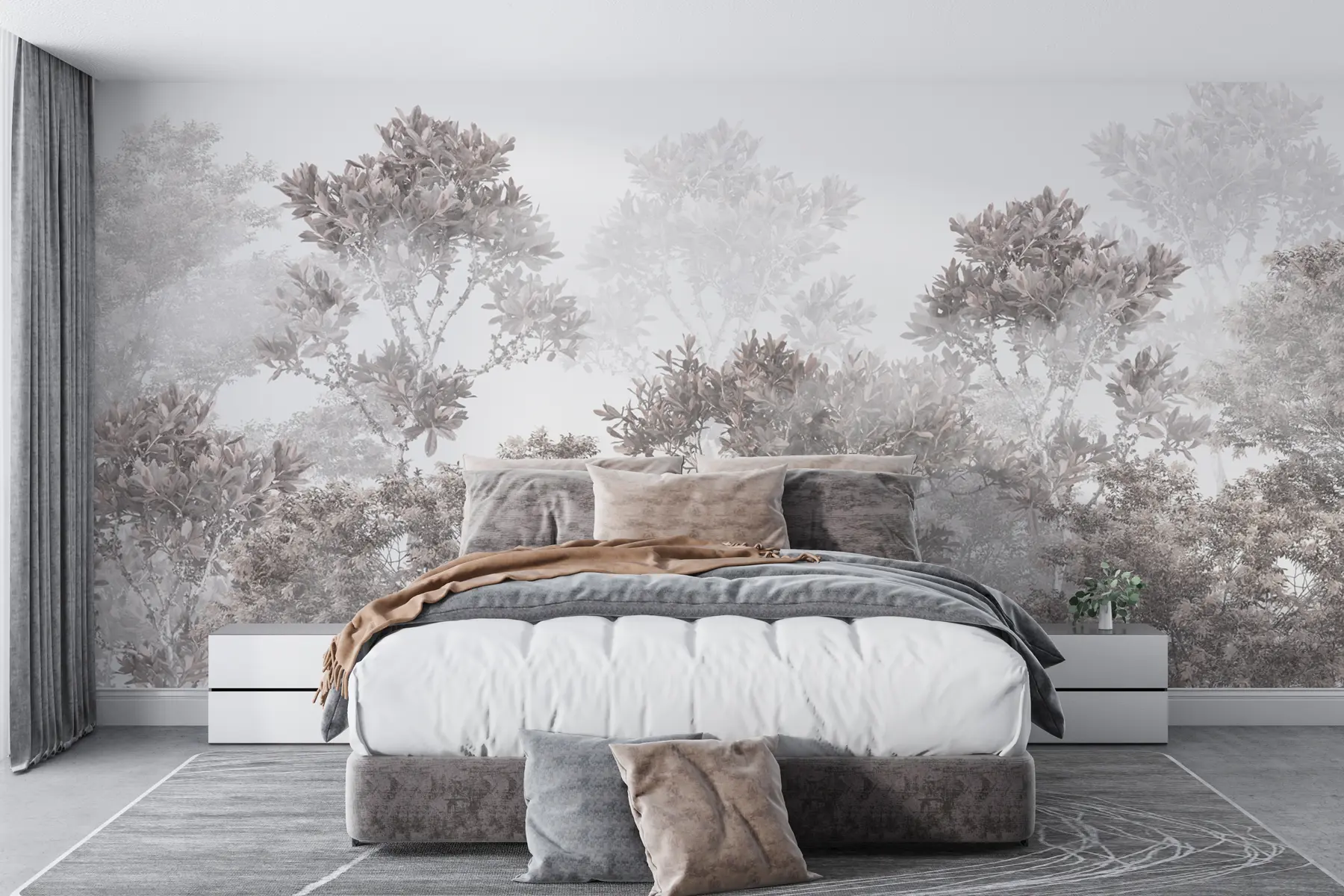 Fototapeedid Vihmametsade tapeetide kujundus  u99688