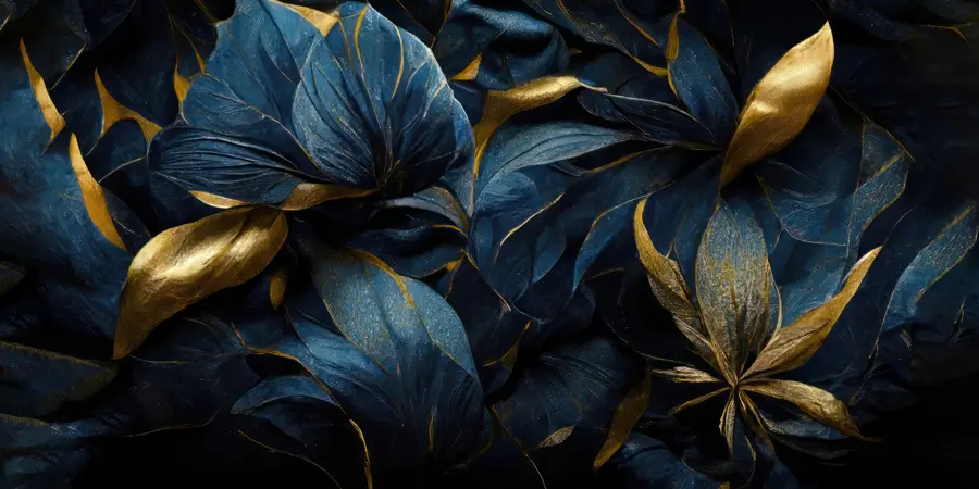 Fototapeedid Sinised kuninglikud lilled u74140d1