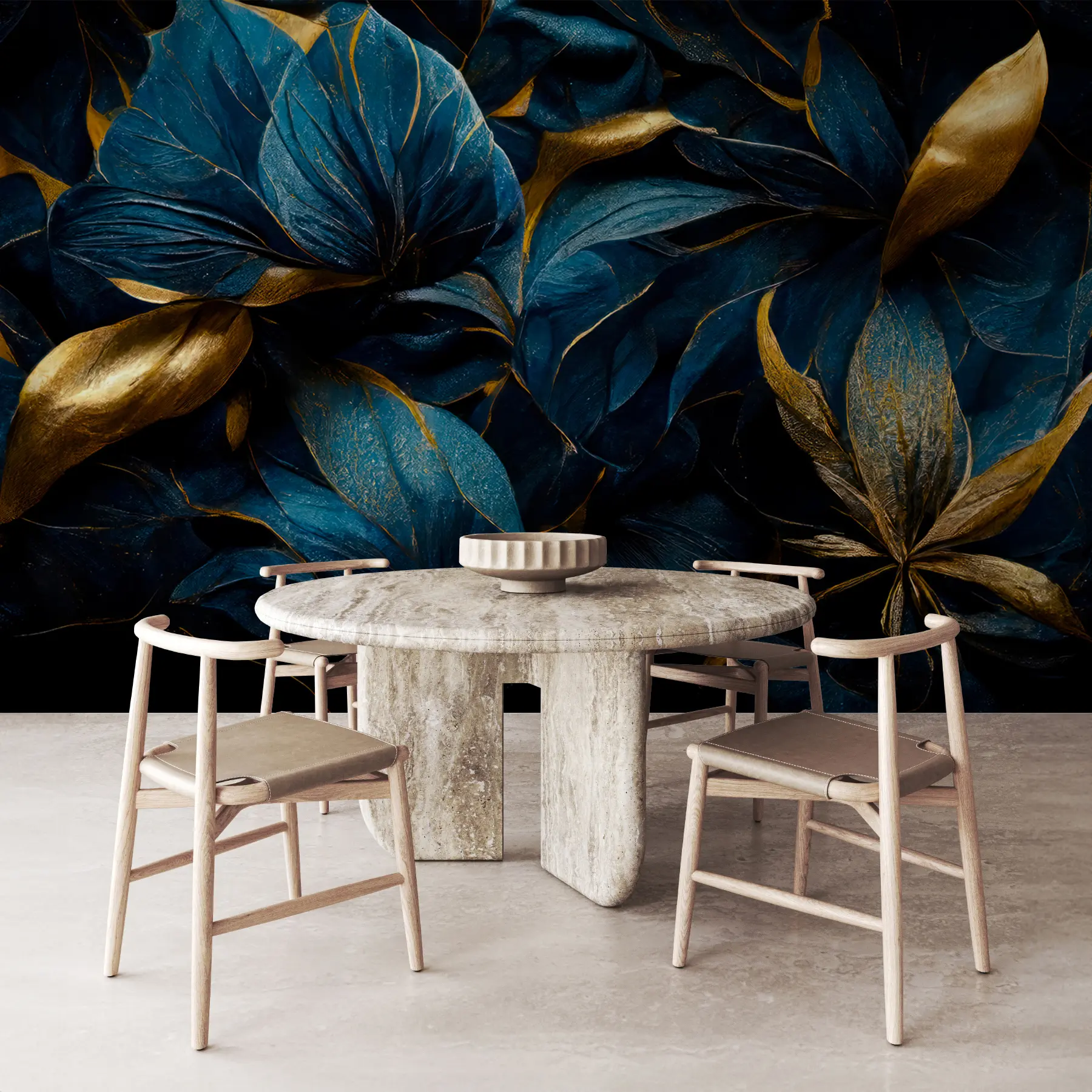 Fototapeedid Sinised kuninglikud lilled u74140d1