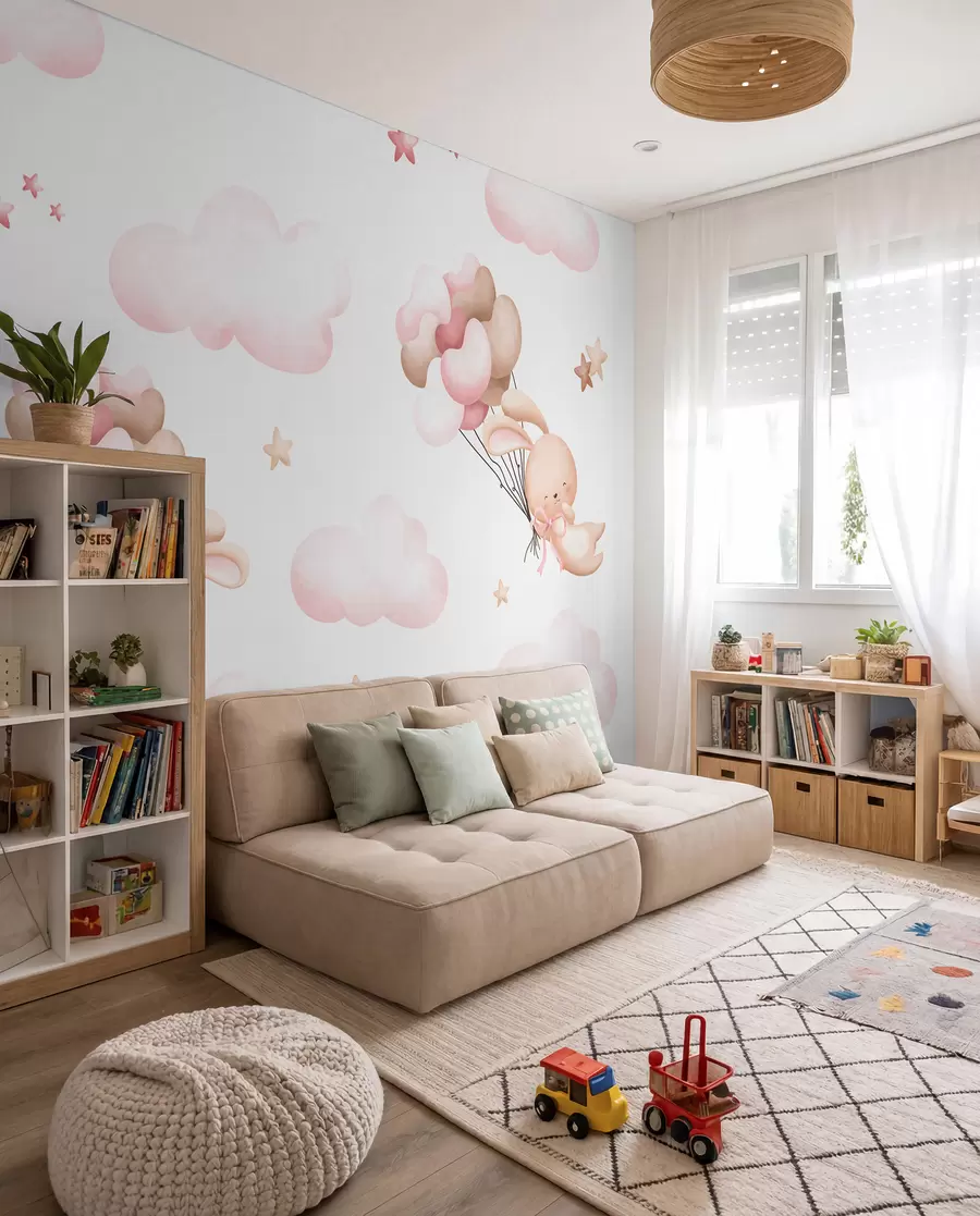 Fototapeedid Jänkud õhupallireisil I u95399d1