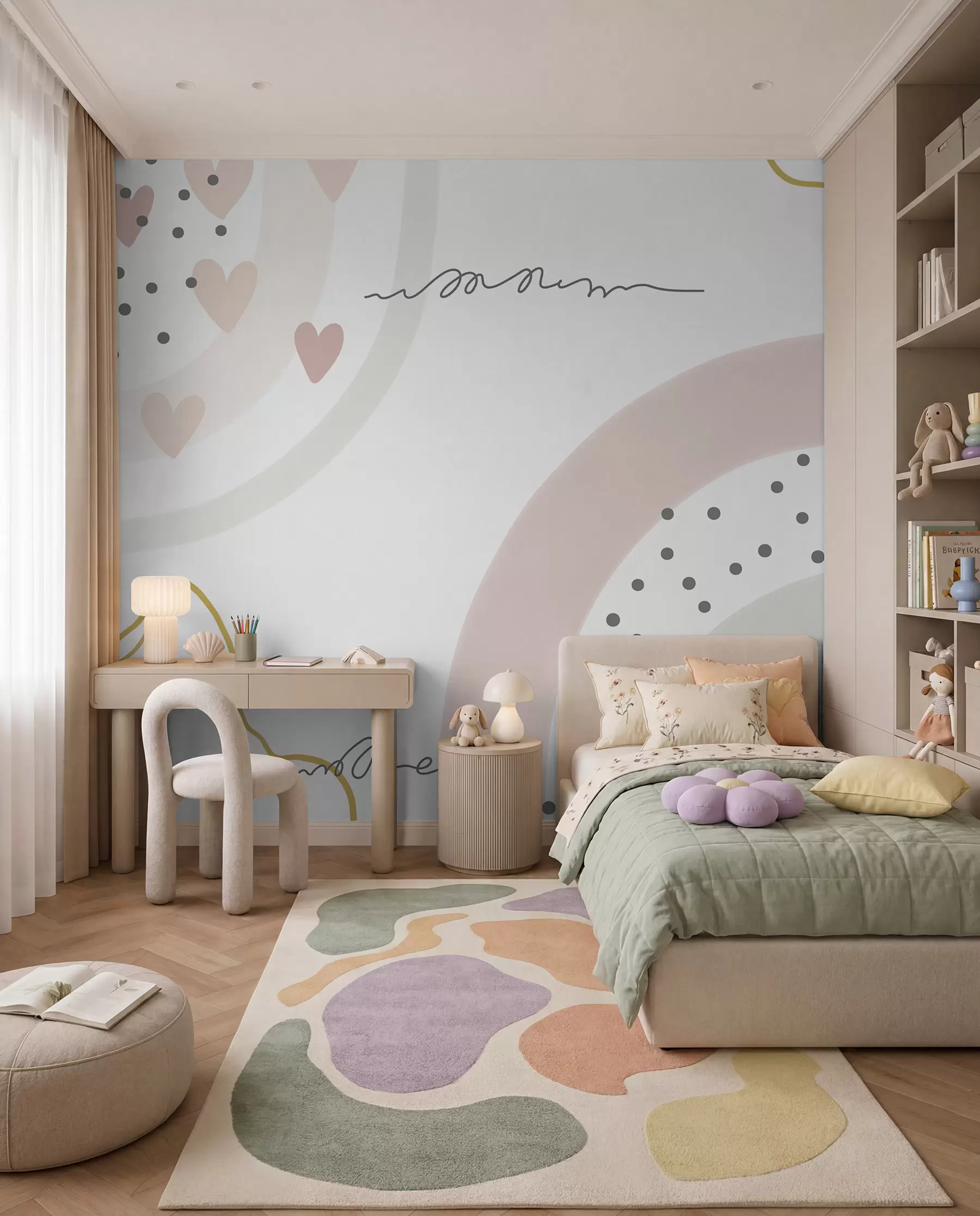Fototapeedid Täpiline vikerkaar u99373