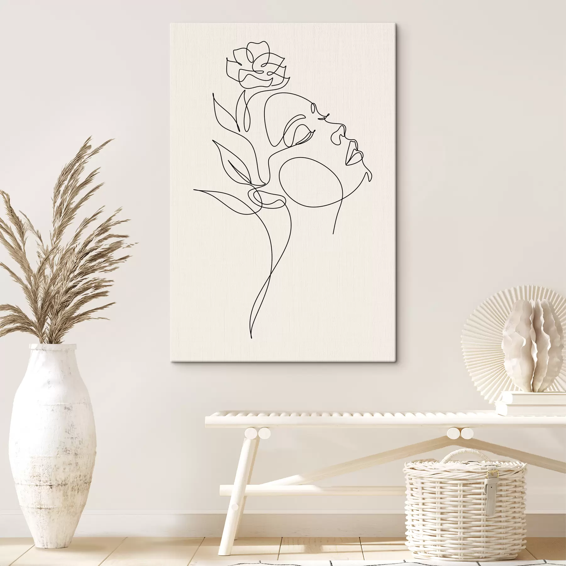 Fototapeedid Elegantsed ilu ja looduse jooned s38011