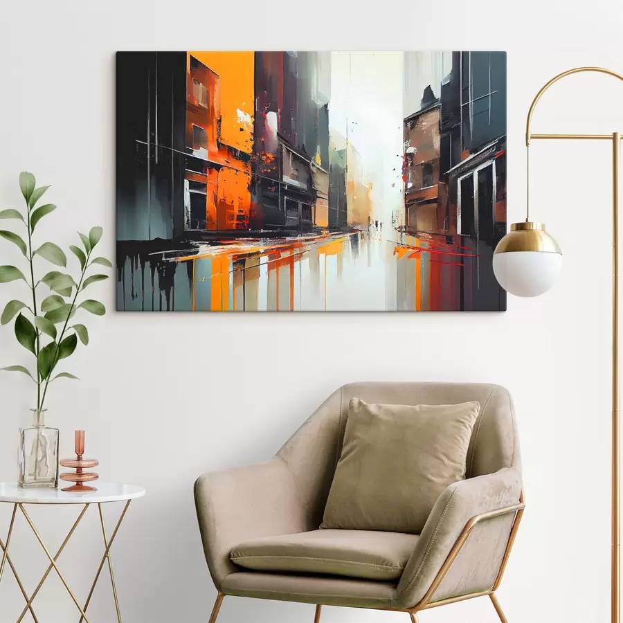 Pilt Linnapilte erksates värvides s37899