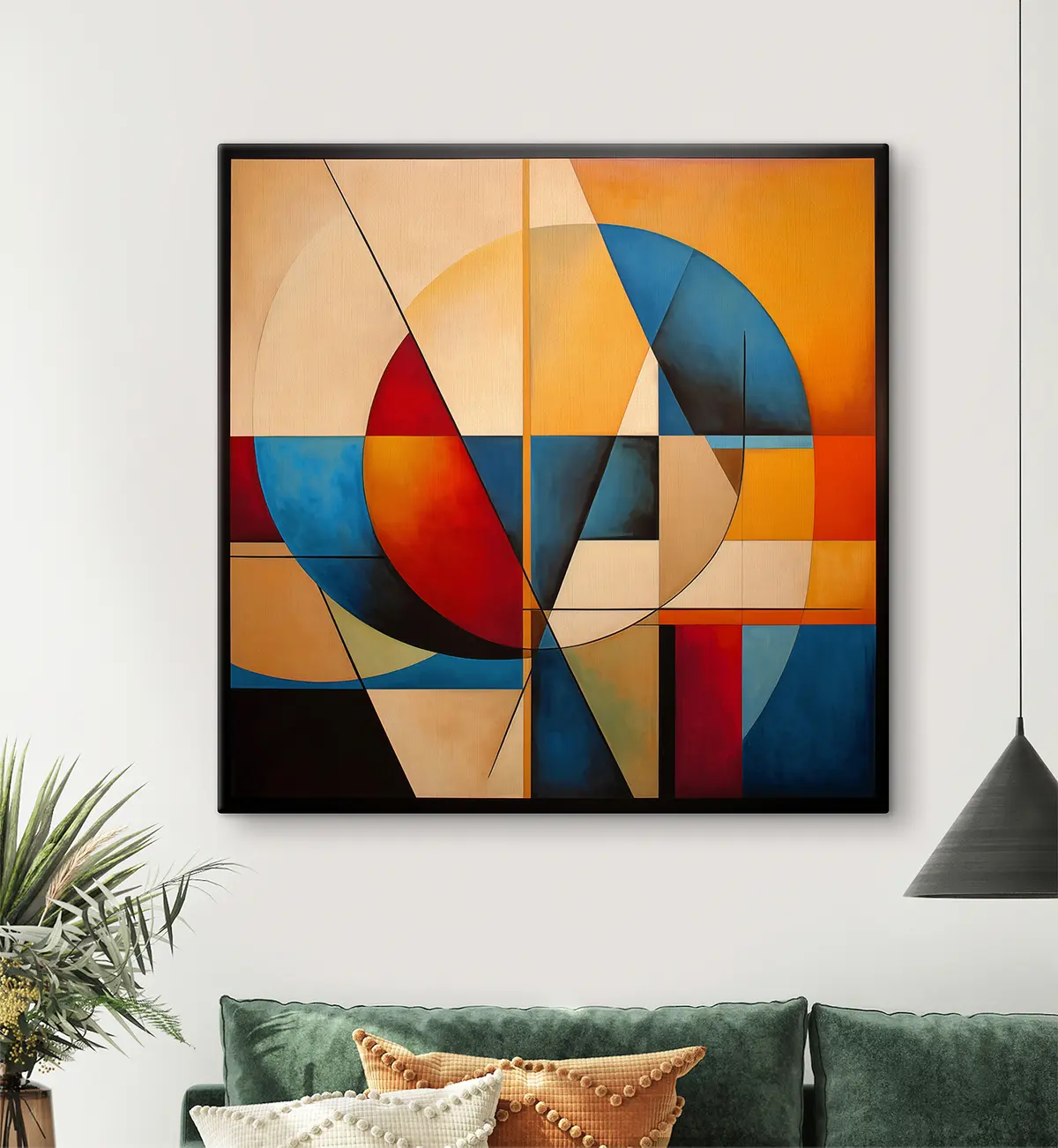 Pilt Geomeetriline abstraktne s38104