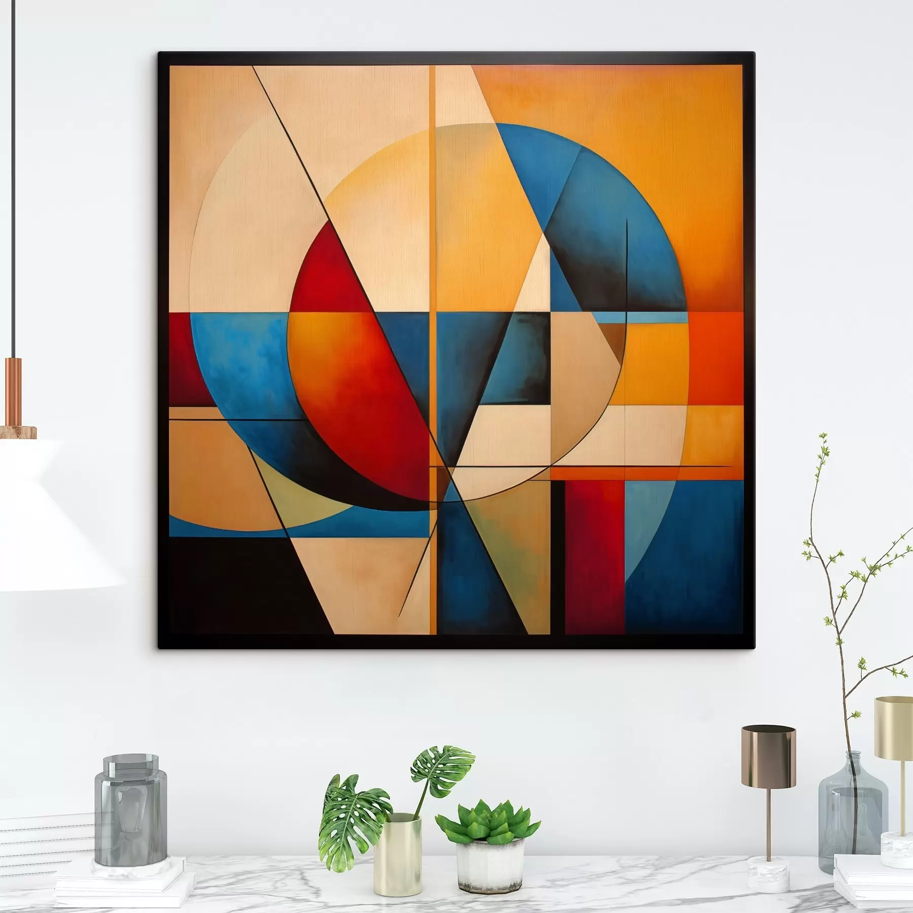 Fototapeedid Geomeetriline abstraktne s38104