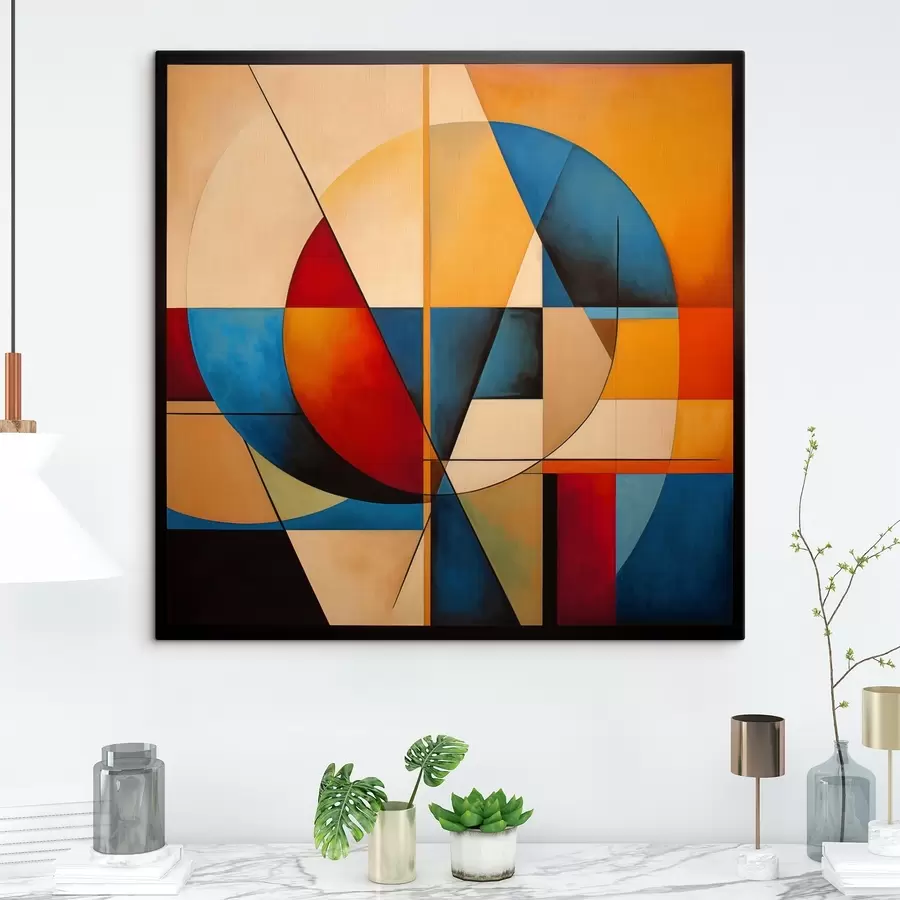 Pilt Geomeetriline abstraktne s38104