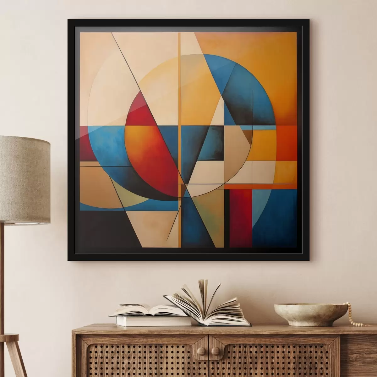 Plakat Geomeetriline abstraktne f38104