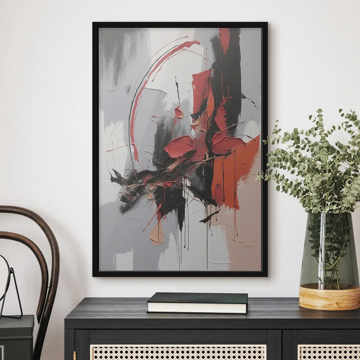 Plakat Abstraktne õlimaal f38114